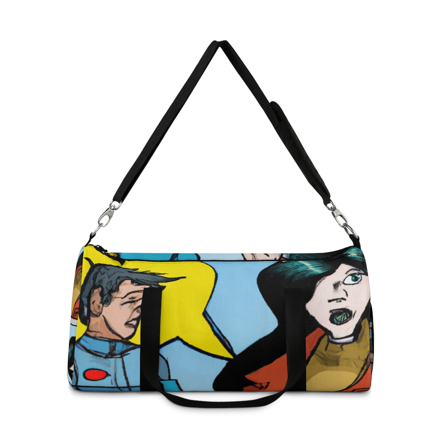 Geraldine Godwin-Fairchild. - Comic Book Duffel Bag