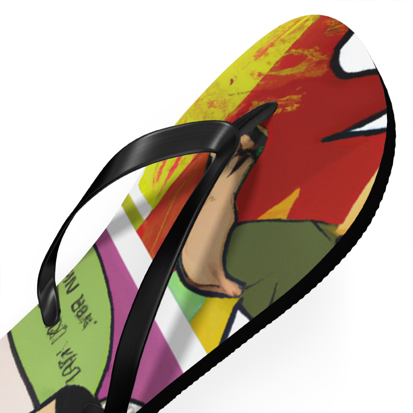 Laser Man - Comics Collector Flip Flop Beach Sandals