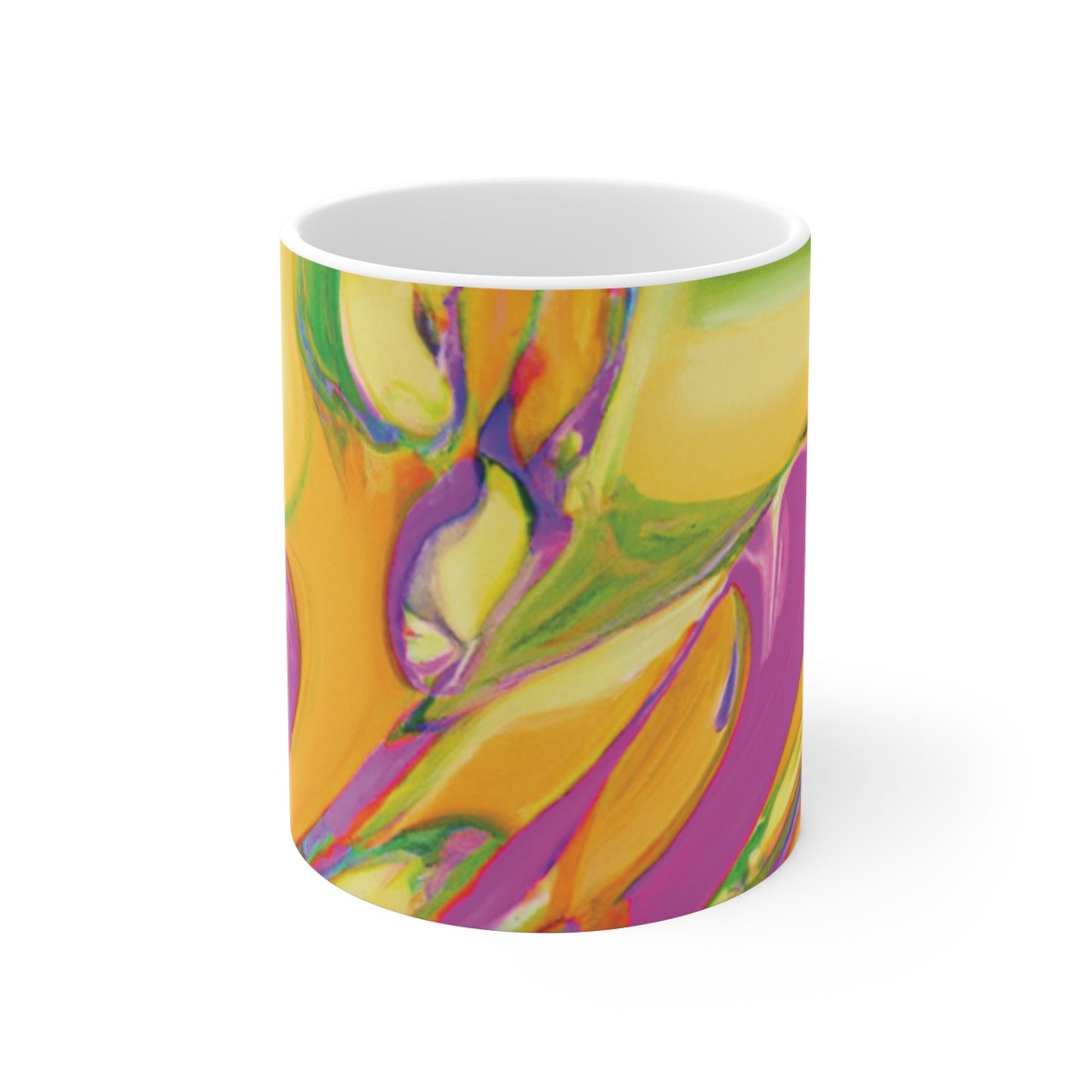 Brewmaster Frank - Psychedelic Coffee Cup Mug 11 Ounce