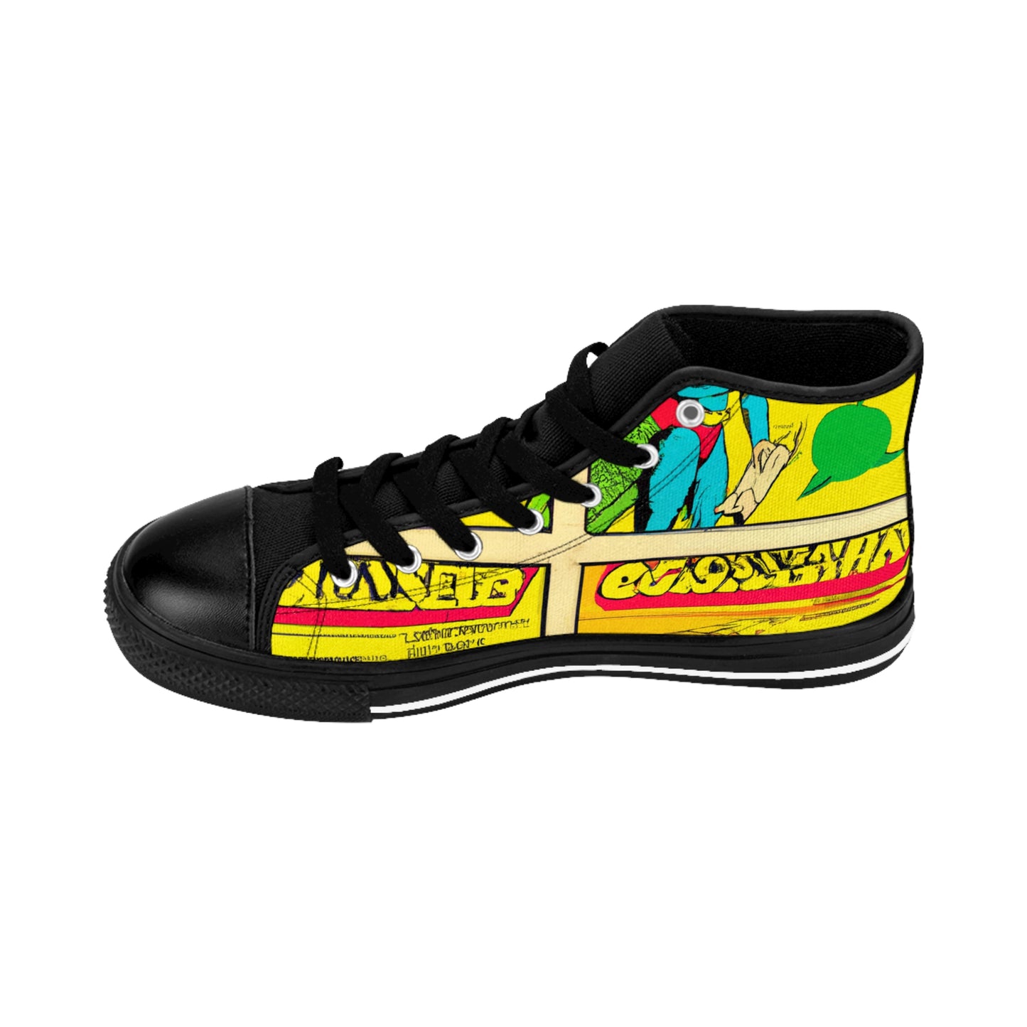 .

Gwendolyn FitzKicks - Comic Book Hi Tops