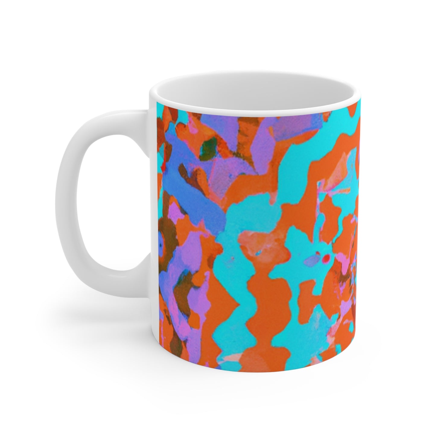 Winston Java. - Psychedelic Coffee Cup Mug 11 Ounce