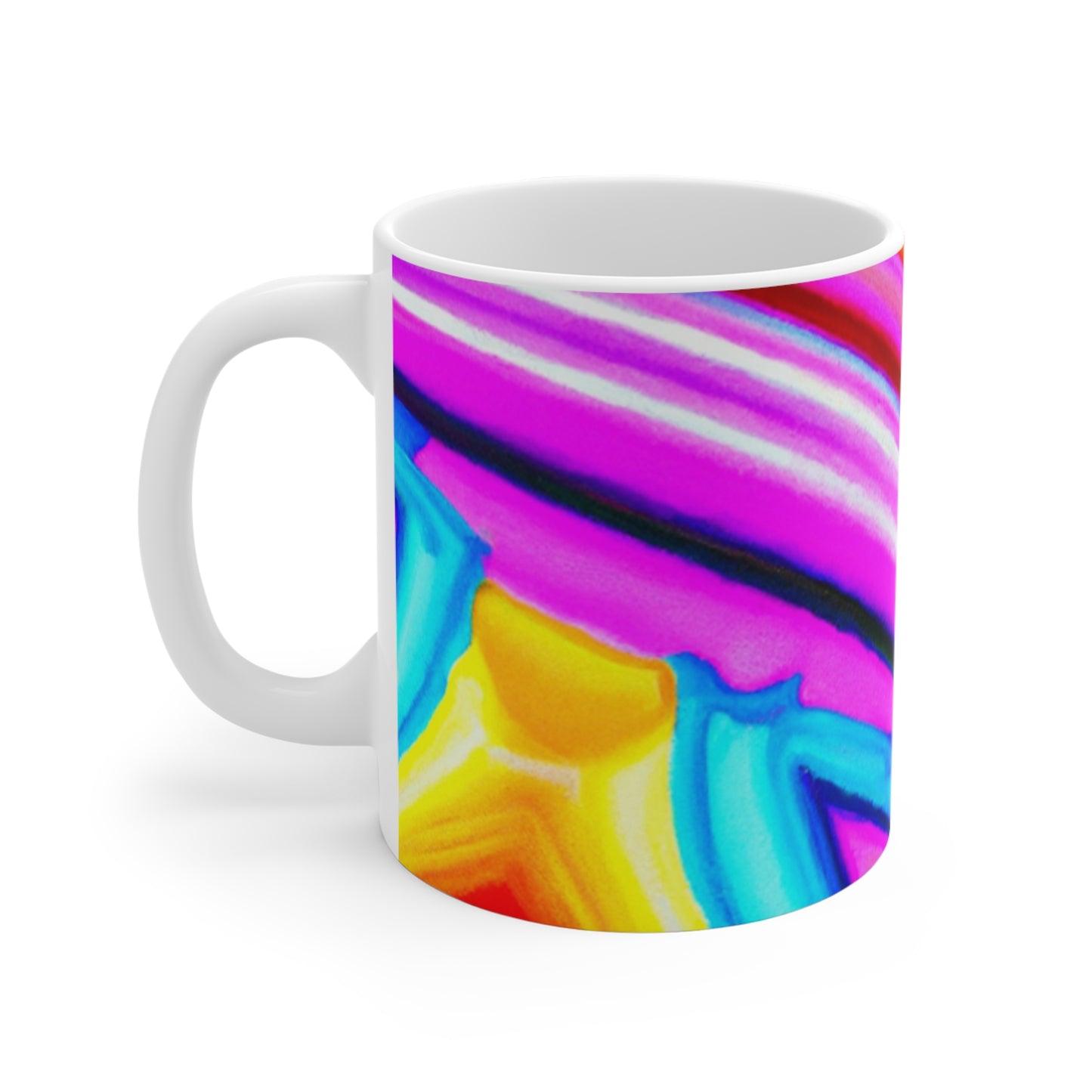 Coffee By Noel - Psychedelic Coffee Cup Mug 11 Ounce