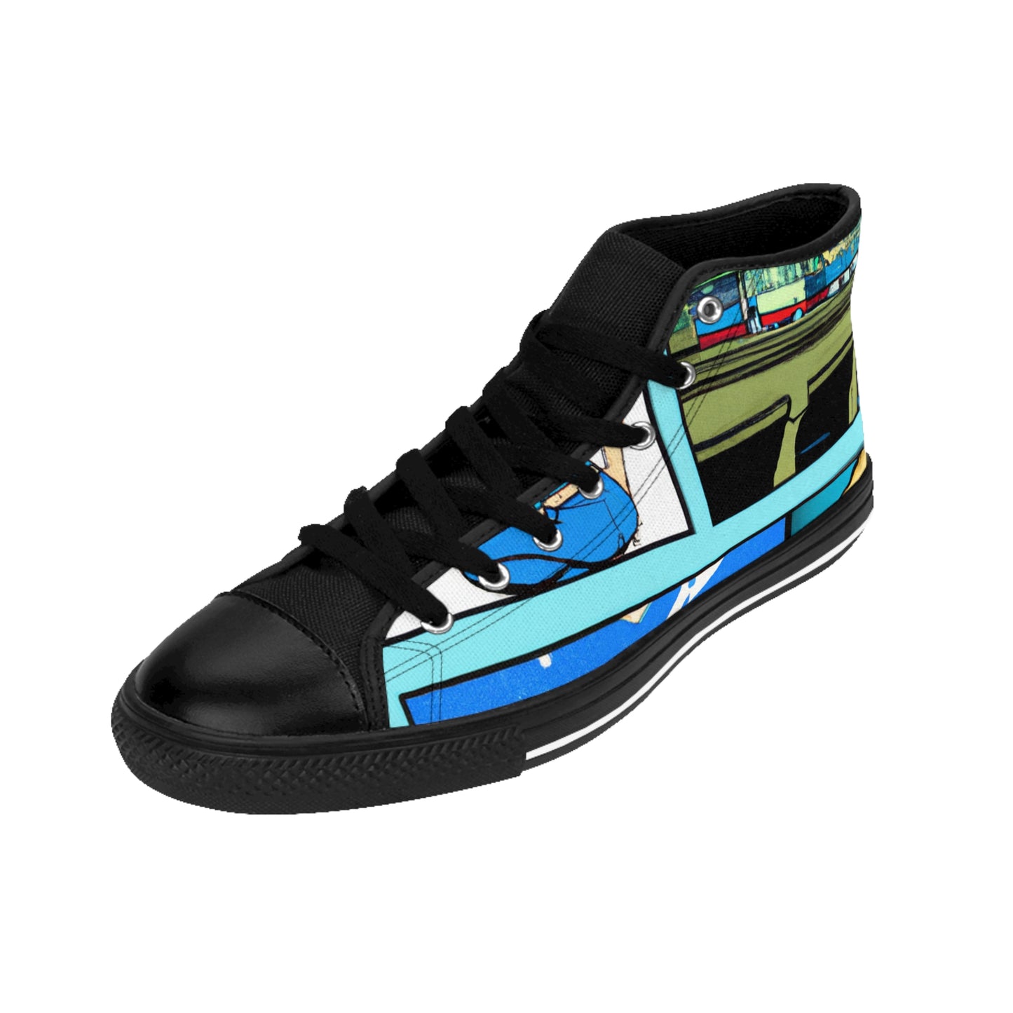 .

Indrek the Shoemaker - Comic Book Hi Tops