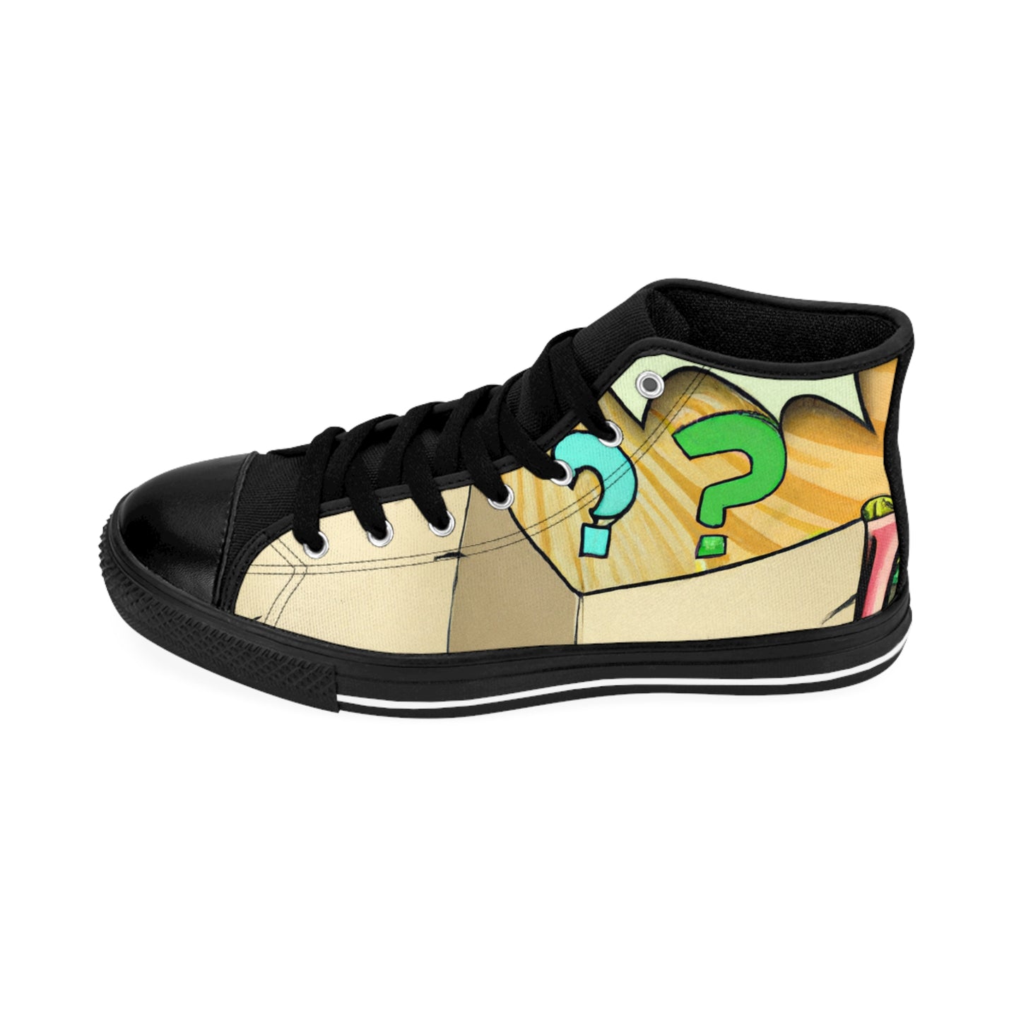 Vivilicious the ShoeMaker - Comic Book Hi Tops