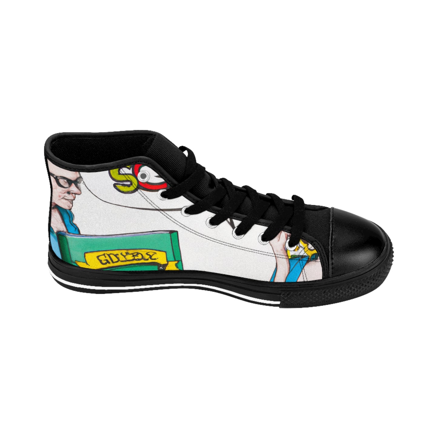 .

Lord Keiran of Colchester - Comic Book Hi Tops