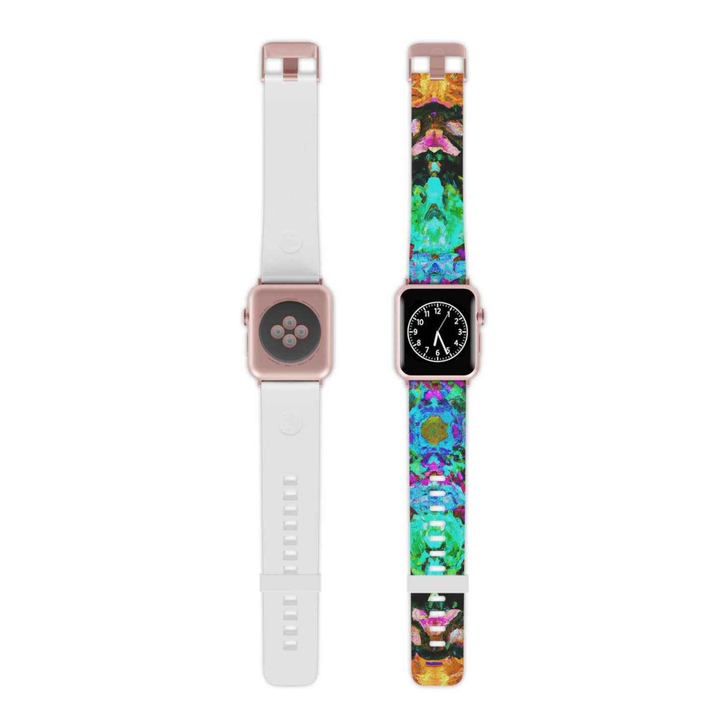 Nelson Glenfilded - Trippy Hippy Boho Psychedelic Apple Wrist Watch Band