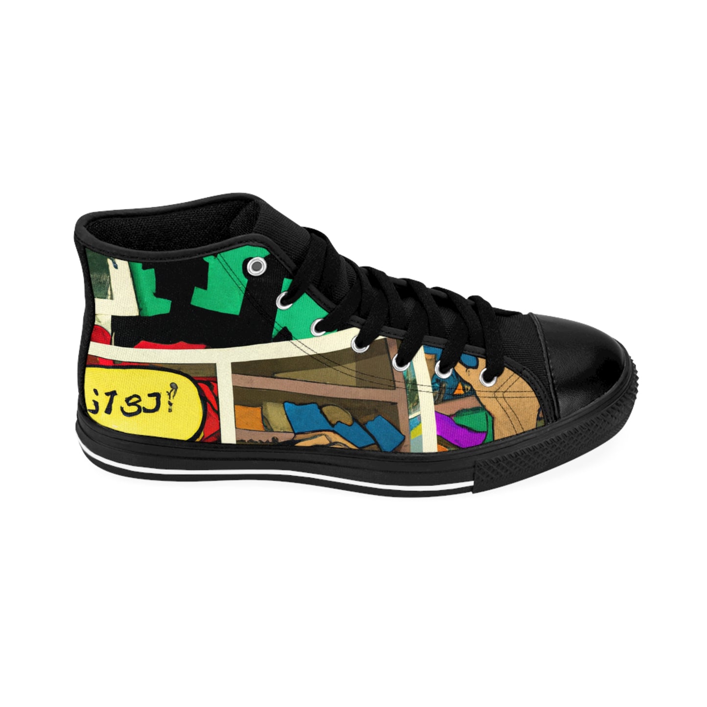 Edrik the Shoemaker - Comic Book Hi Tops