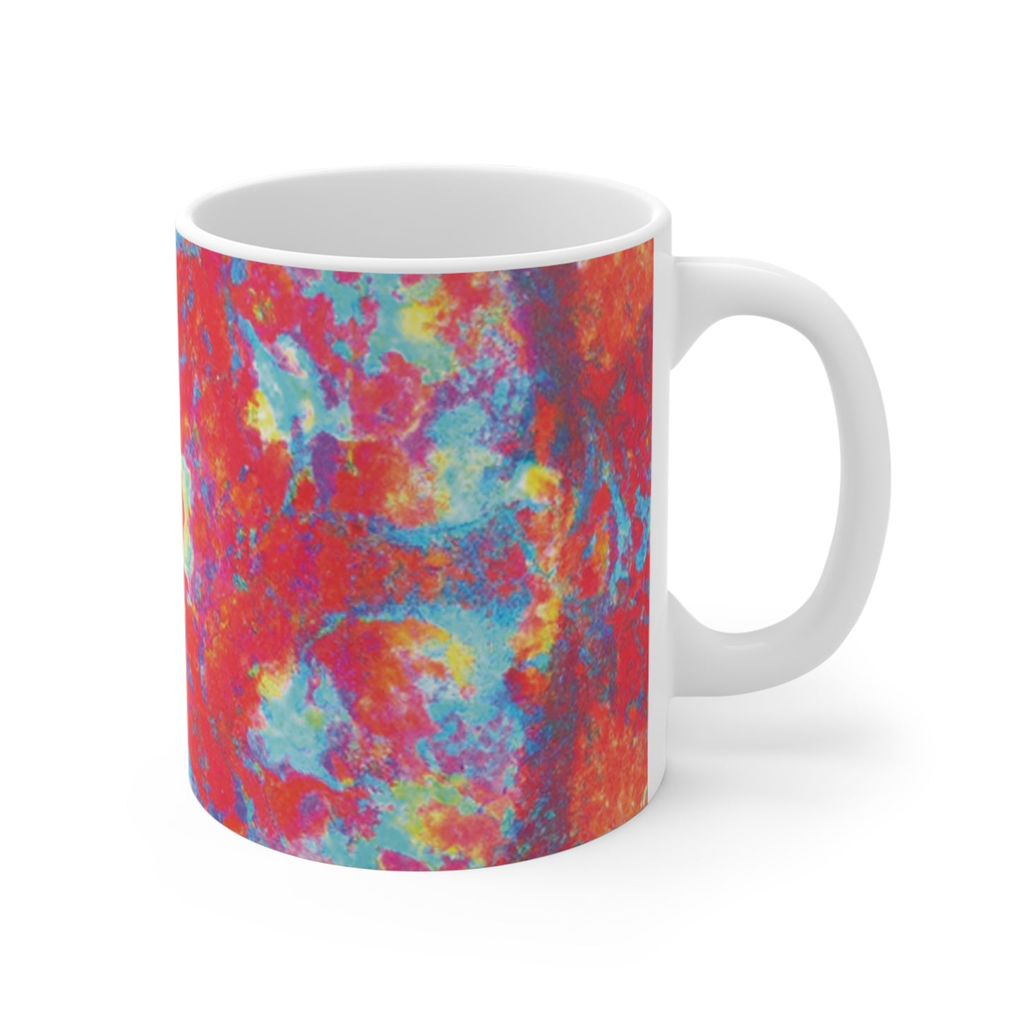 Carmen's Classic Coffee - Psychedelic Coffee Cup Mug 11 Ounce