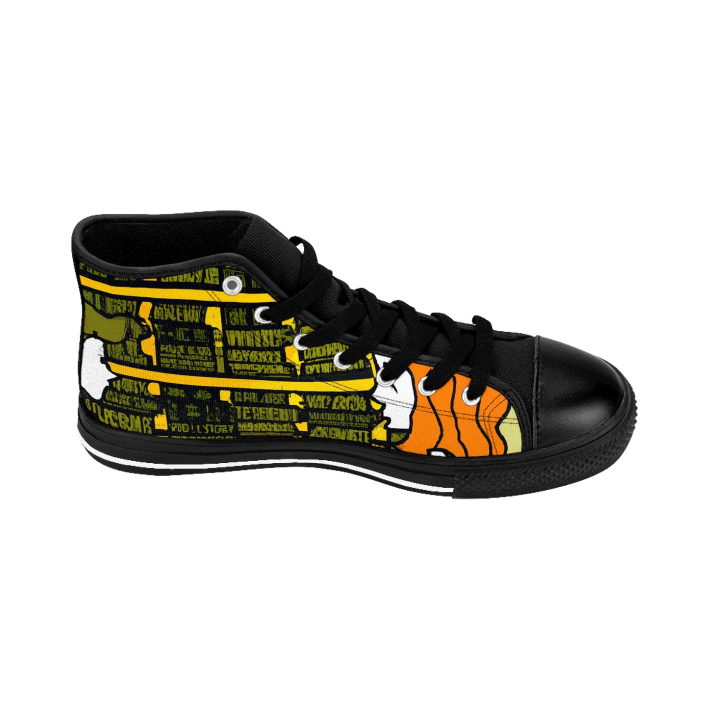 Fridleif the Footwear Forge - Comic Book Hi Tops