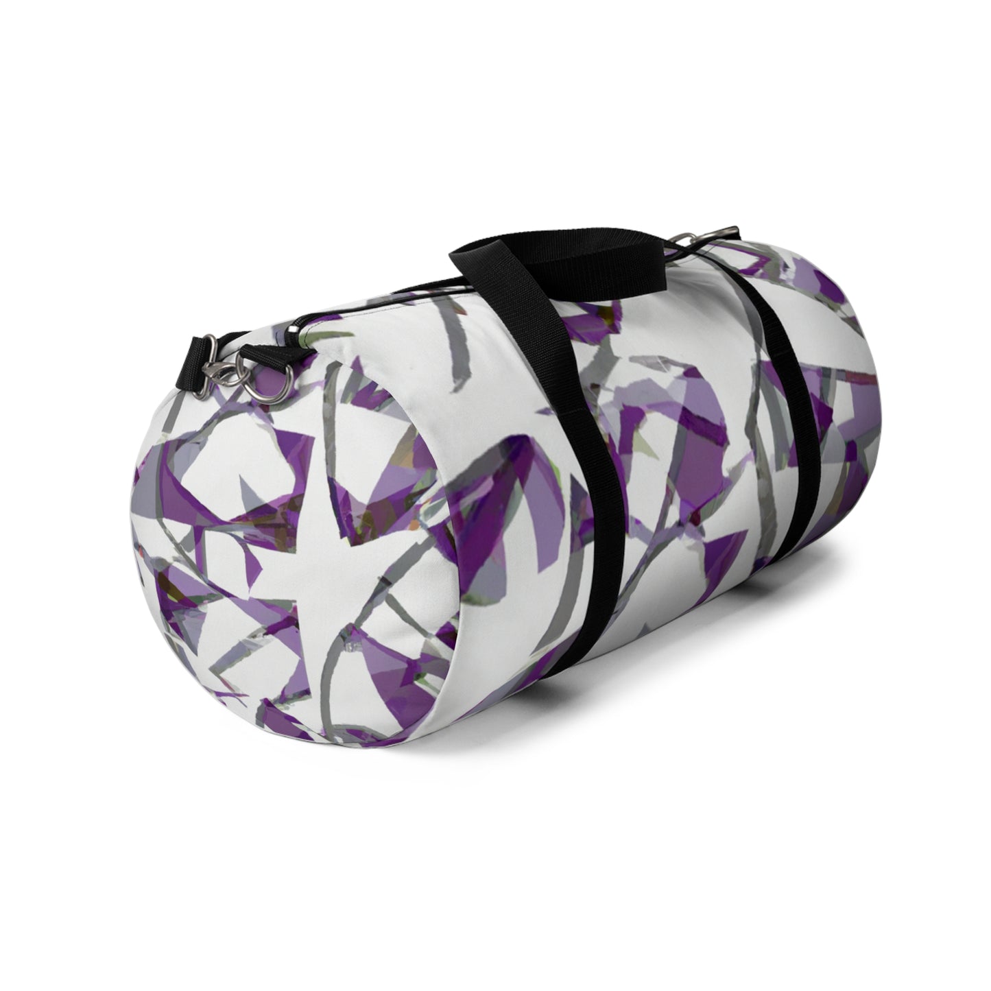 Gloria Hamilton-Crawford - Geometric Pattern Duffel Travel Gym Luggage Bag