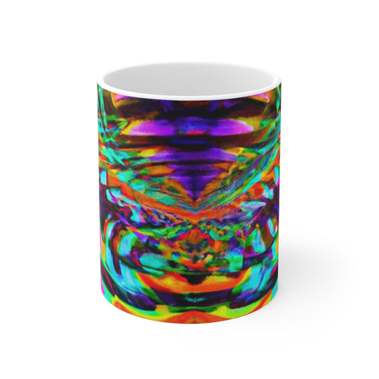 .

Maxwell's Coffee Roasters - Psychedelic Coffee Cup Mug 11 Ounce