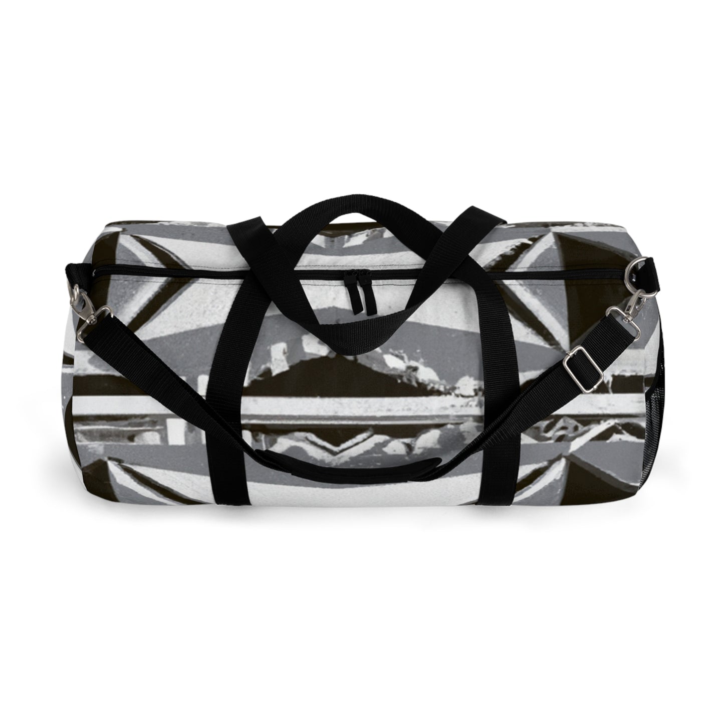 Hortense Haversmith - Geometric Pattern Duffel Travel Gym Luggage Bag