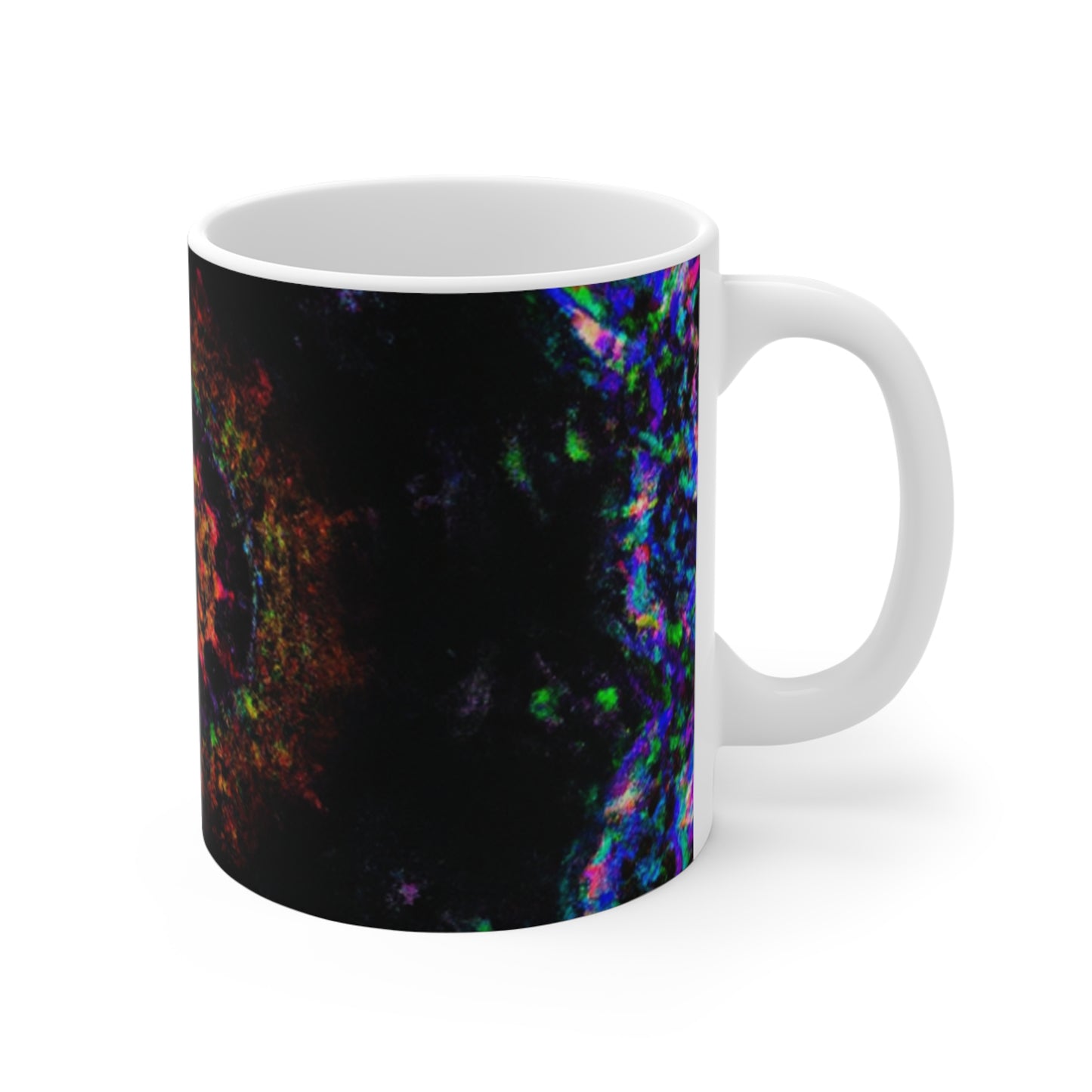 Brewtina's - Psychedelic Coffee Cup Mug 11 Ounce