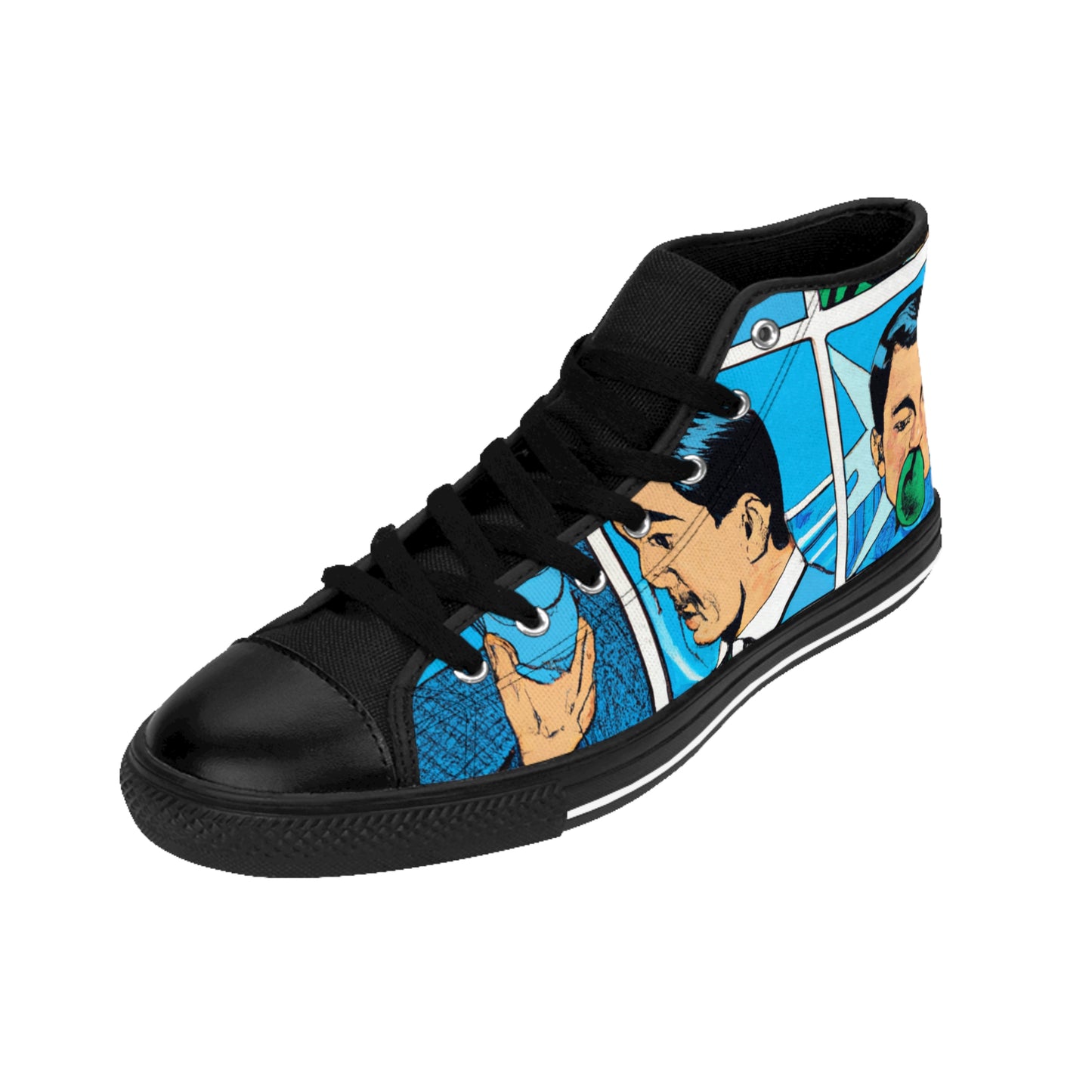 .

Anagmunda the Shoe Creator - Comic Book Hi Tops