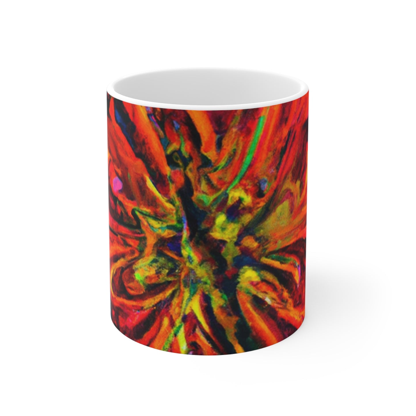 Salem's Signature Coffee - Psychedelic Coffee Cup Mug 11 Ounce