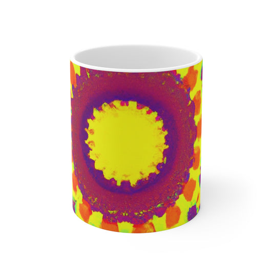 Carmen's Cowboy Coffee - Psychedelic Coffee Cup Mug 11 Ounce