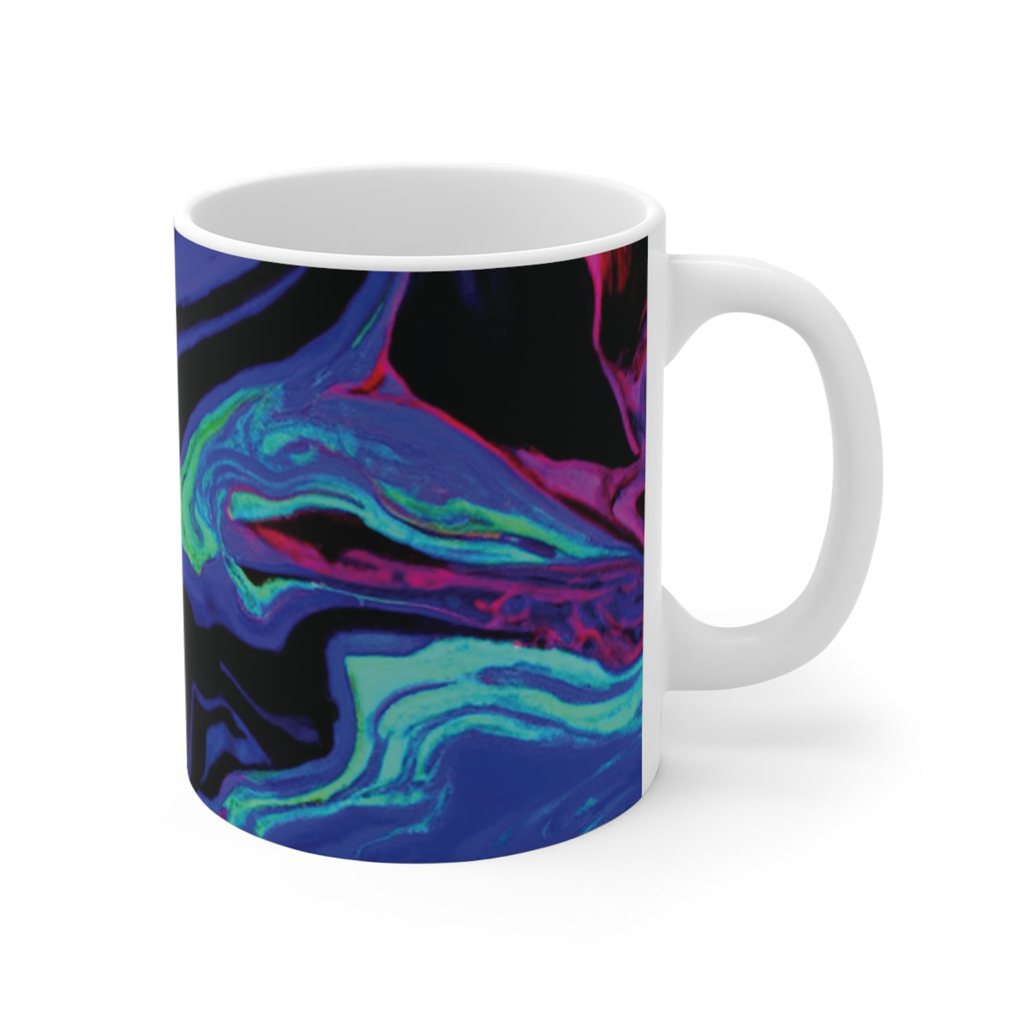 Percy's Java - Psychedelic Coffee Cup Mug 11 Ounce