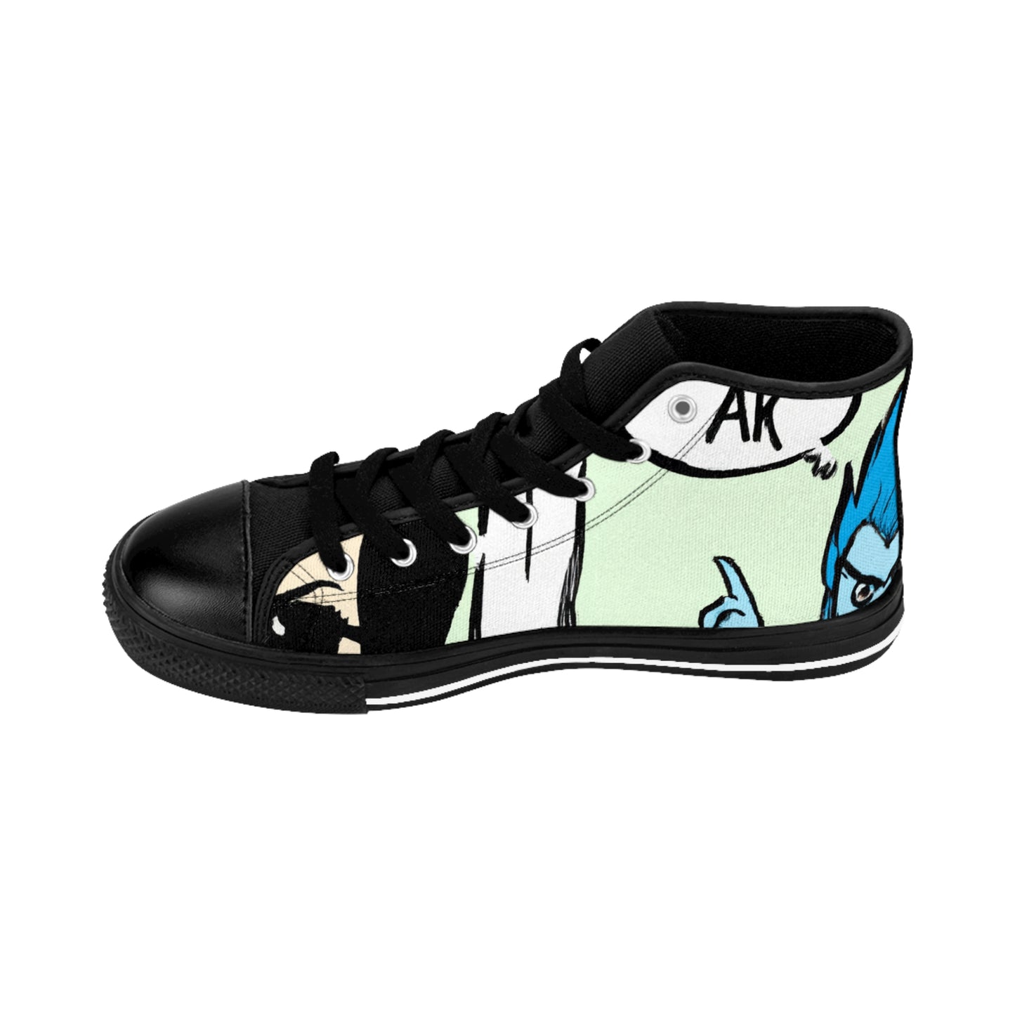 .

Oswin the Shoemaker - Comic Book Hi Tops