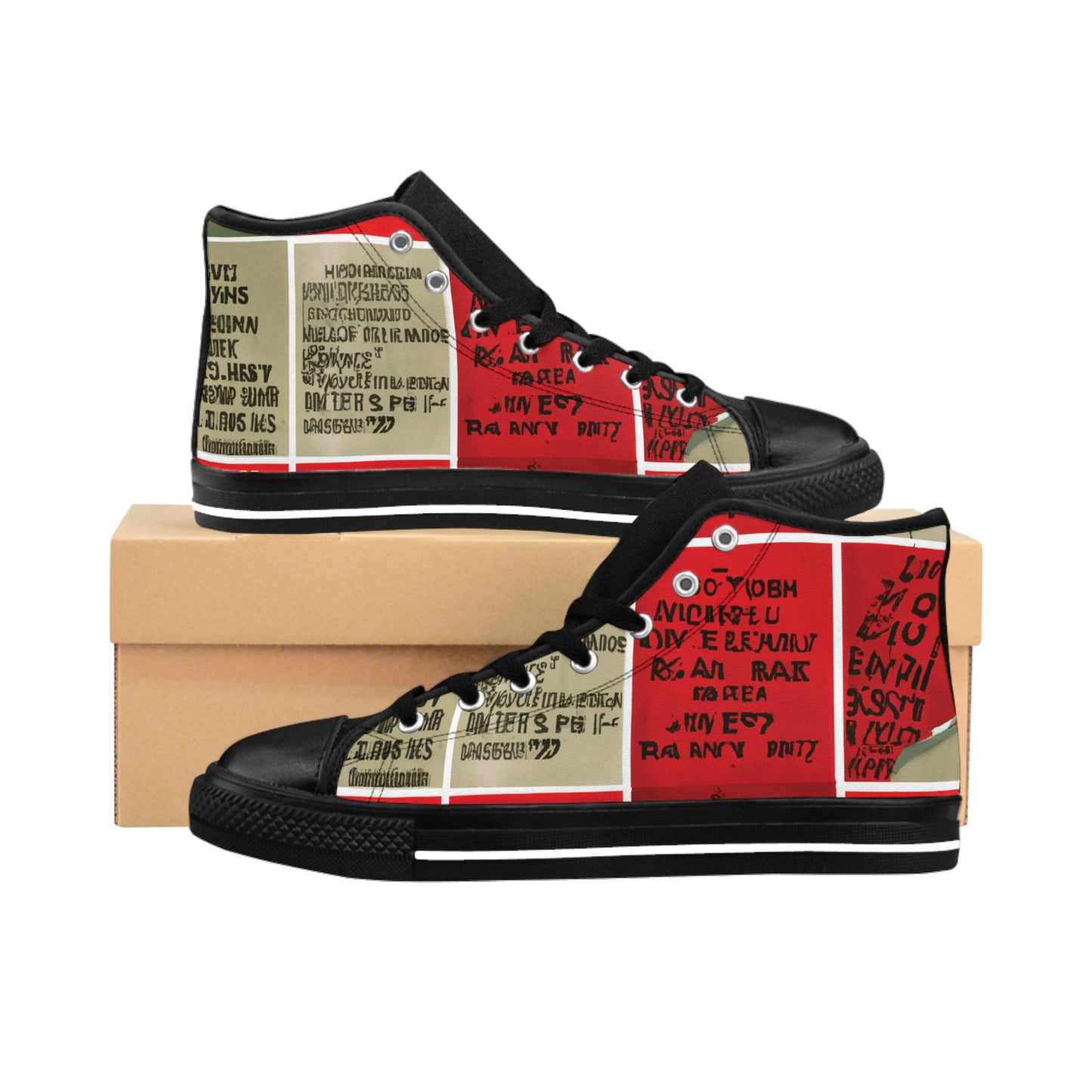 .

Alinea the Shoe Maker. - Comic Book Hi Tops