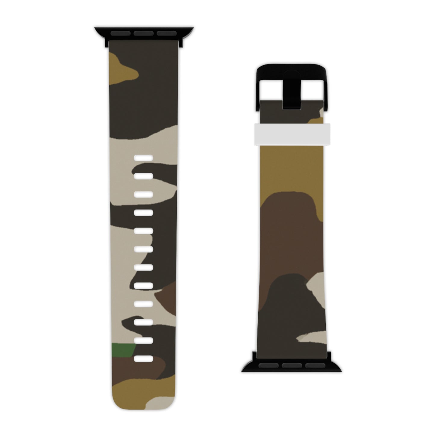 Gertelda Von Gunnsqvist - Camouflage Apple Wrist Watch Band