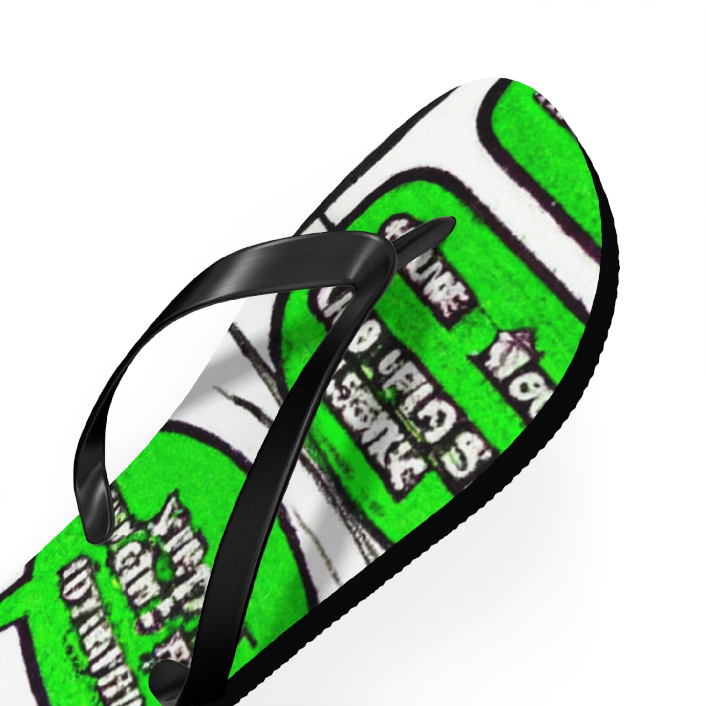 Super-John the Inescapable - Comics Collector Flip Flop Beach Sandals