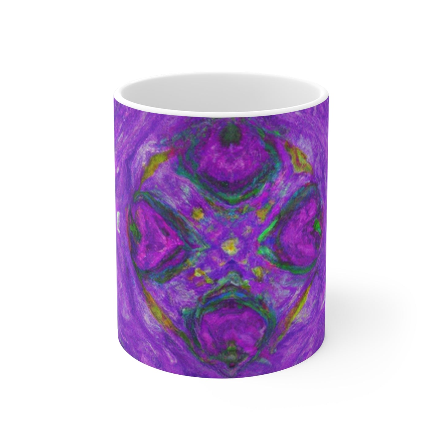 Vivienne Brewster's Classic Coffee - Psychedelic Coffee Cup Mug 11 Ounce