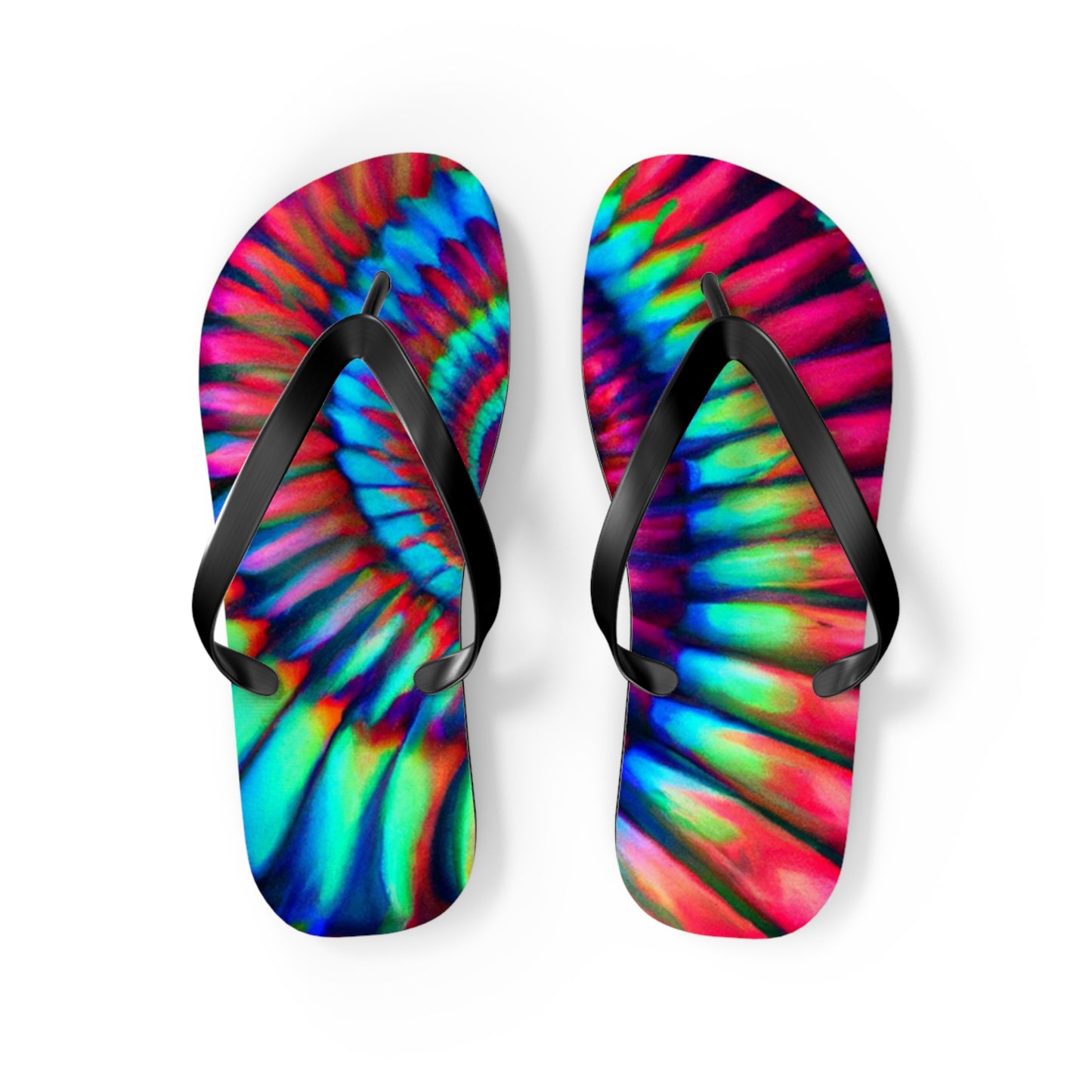 Hodgins Shoemakers - Psychedelic Trippy Flip Flop Beach Sandals