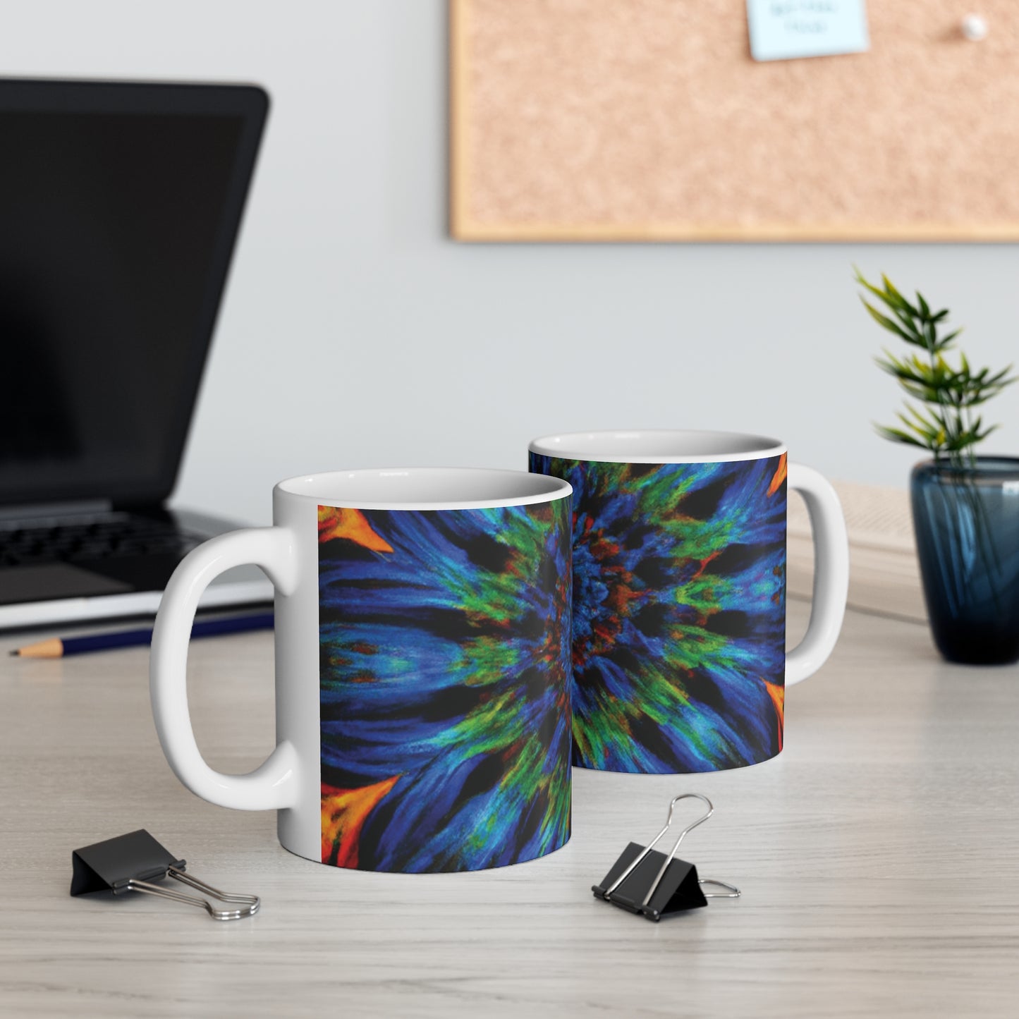 Vincent's Vintage Coffee Roasters - Psychedelic Coffee Cup Mug 11 Ounce