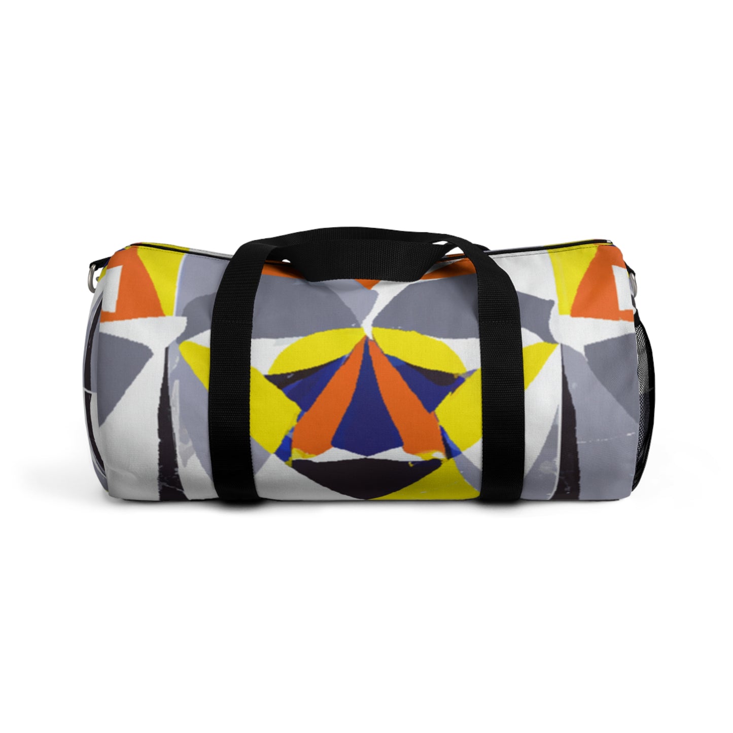 Jane Mathson - Geometric Pattern Duffel Travel Gym Luggage Bag