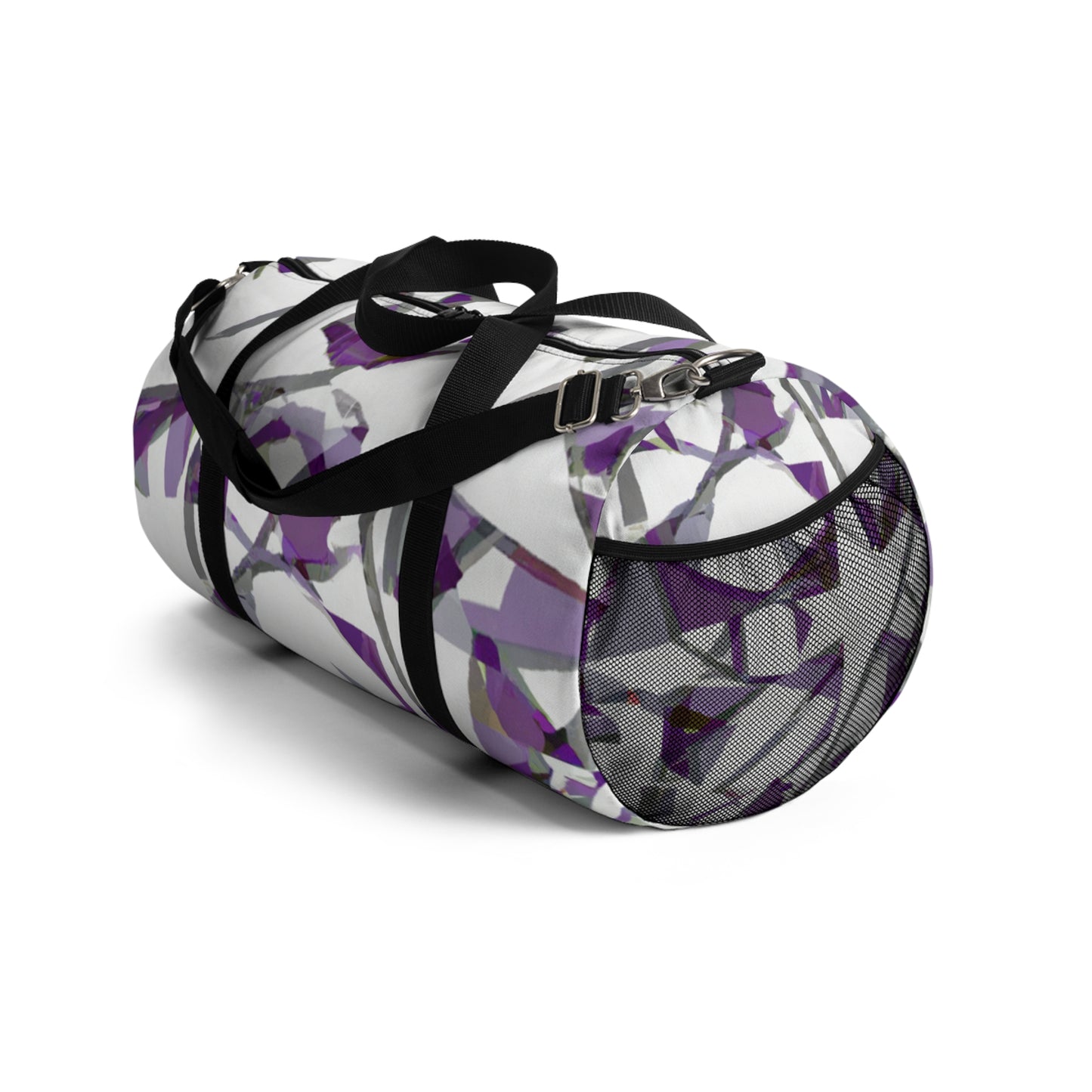 Gloria Hamilton-Crawford - Geometric Pattern Duffel Travel Gym Luggage Bag