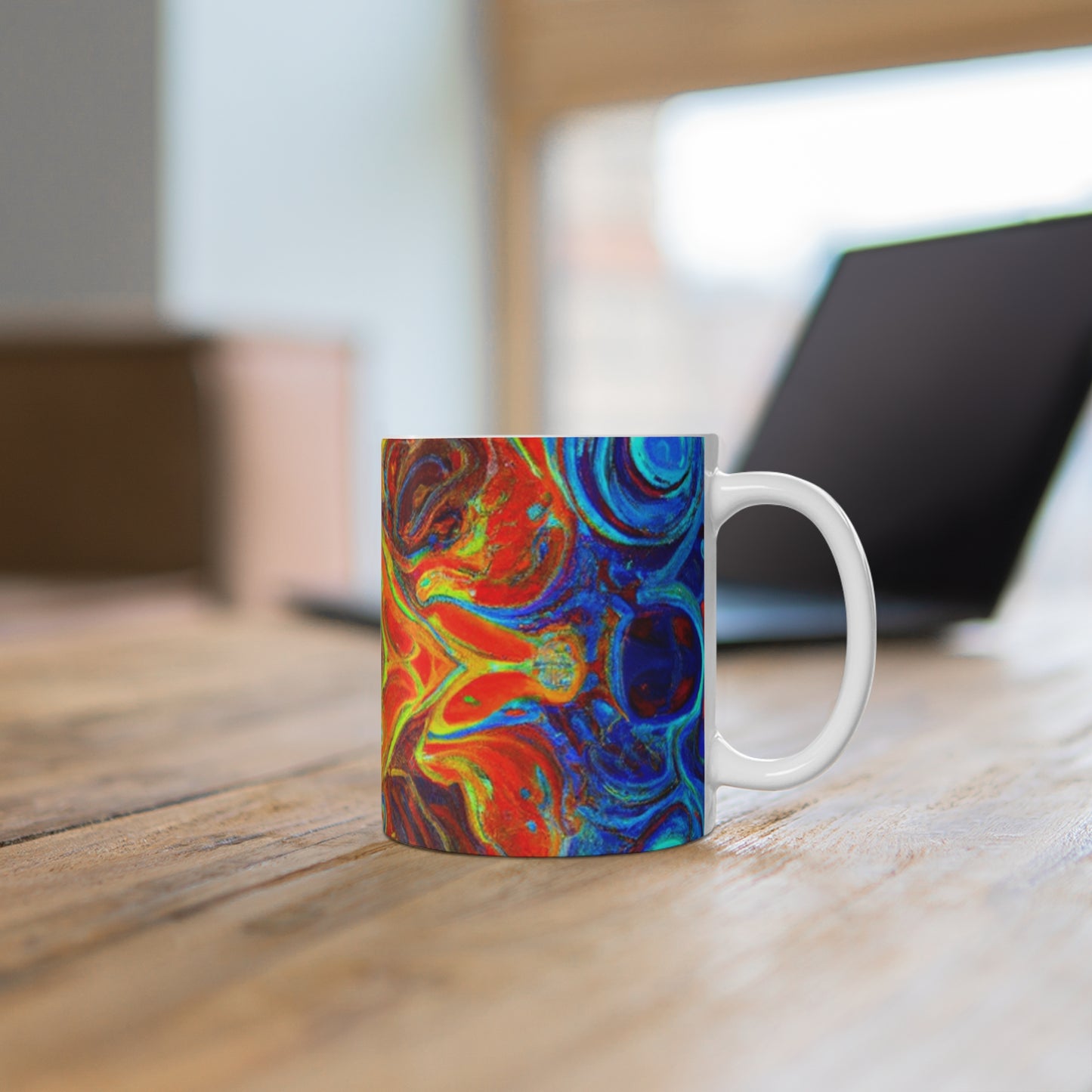 Doveline Coffee Company - Psychedelic Coffee Cup Mug 11 Ounce