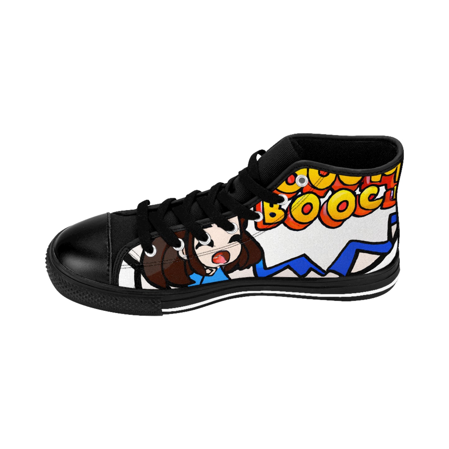 Sir Zander de Rothchild - Comic Book Hi Tops