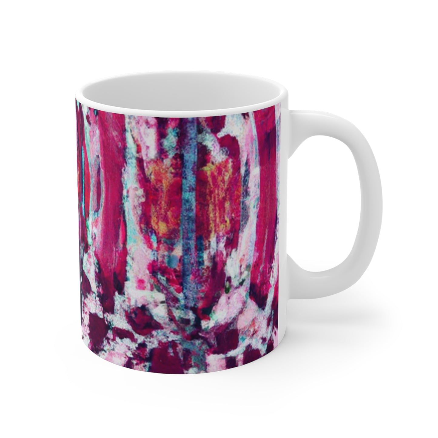 Beauregard's Roasts - Psychedelic Coffee Cup Mug 11 Ounce