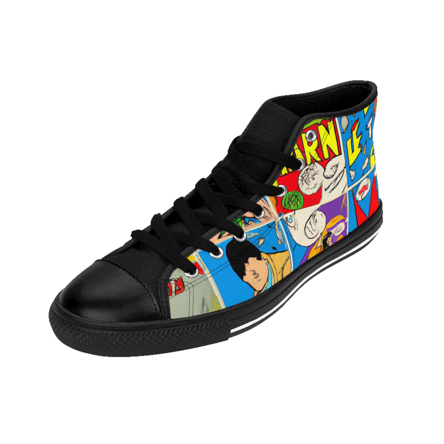 .

Connor Fitzroy - Comic Book Hi Tops