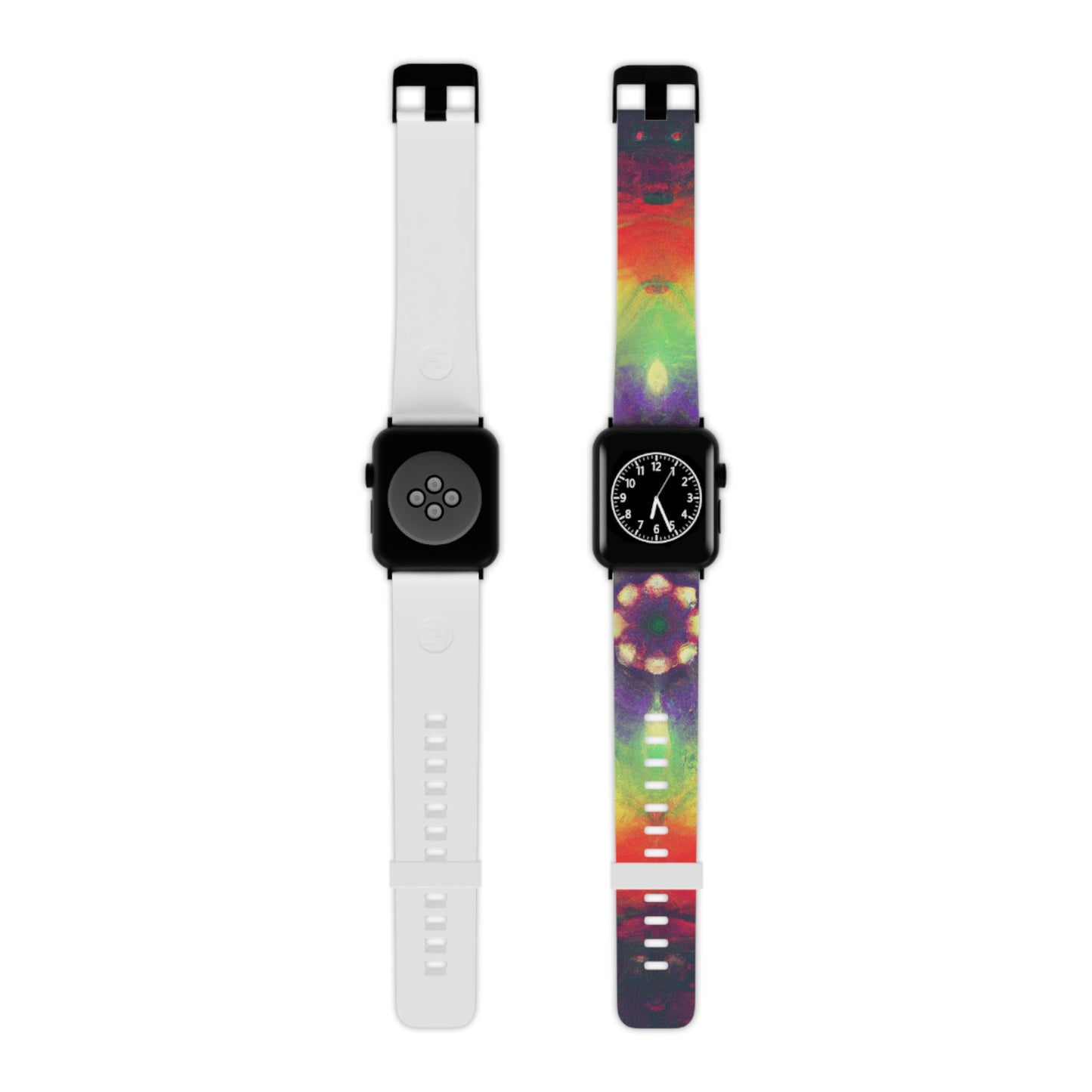 Izabelle LeGrande - Trippy Hippy Boho Psychedelic Apple Wrist Watch Band