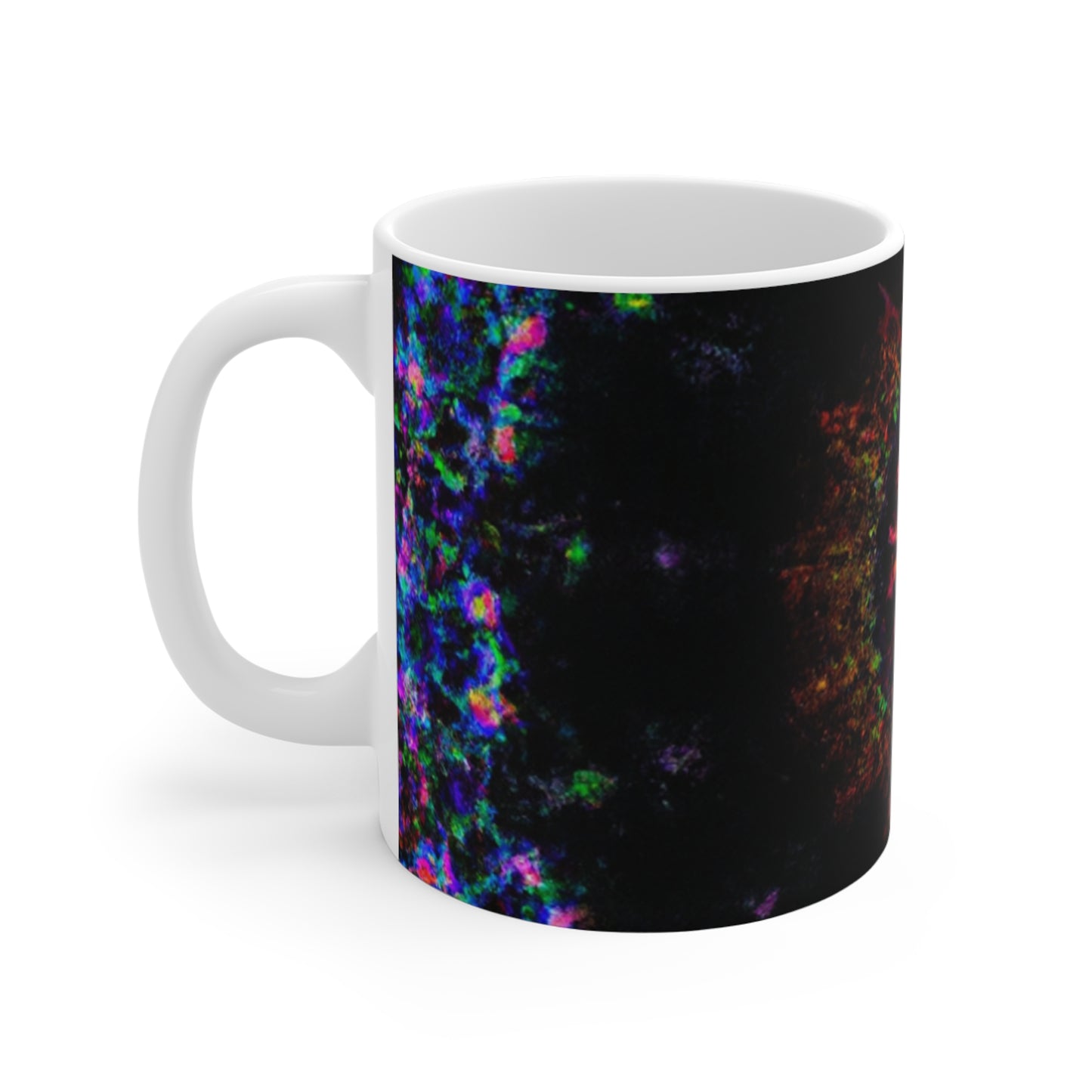 Brewtina's - Psychedelic Coffee Cup Mug 11 Ounce