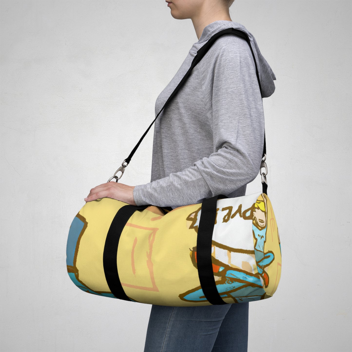 Adamoir Luxury Designs - Comic Book Duffel Bag