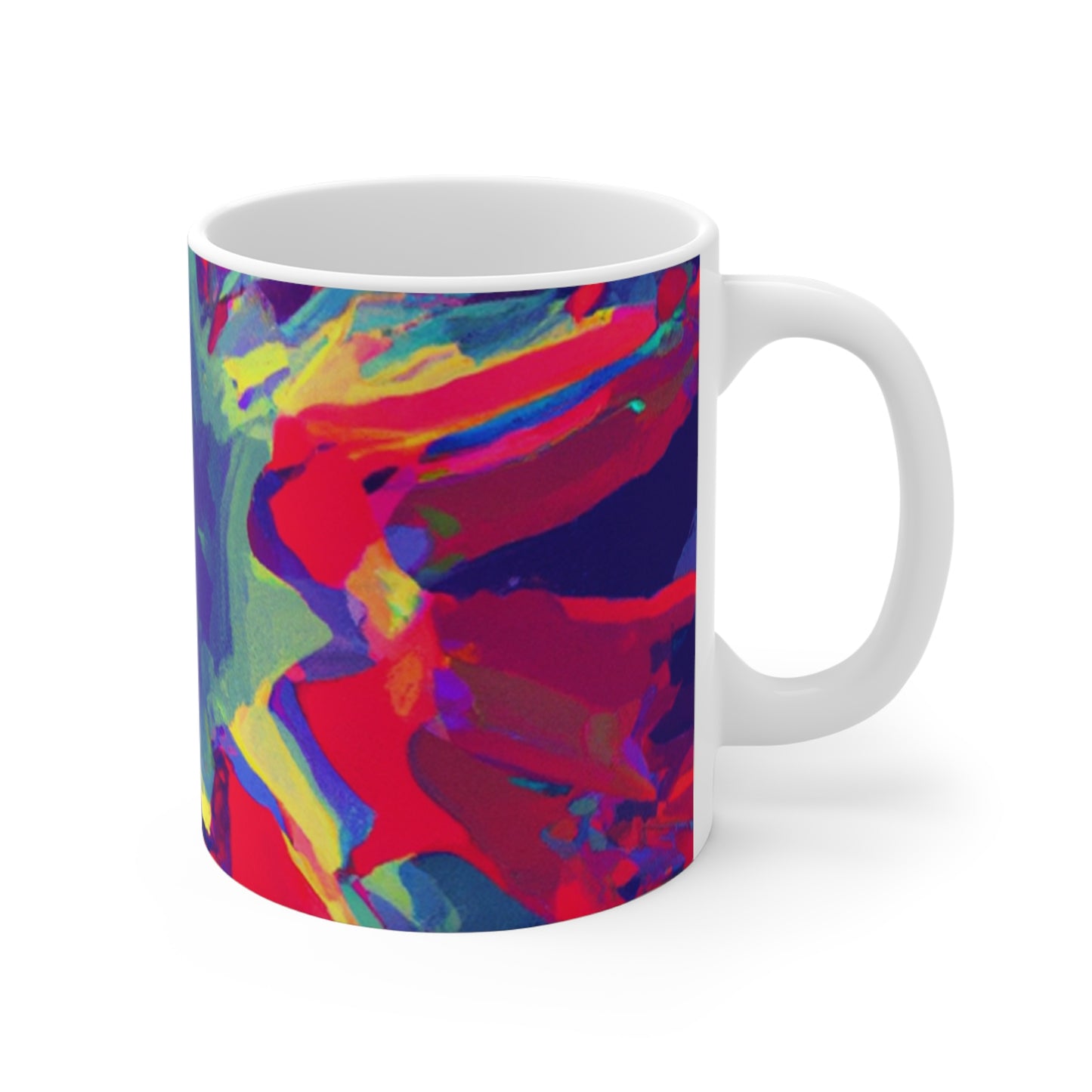 Java Joe's - Psychedelic Coffee Cup Mug 11 Ounce