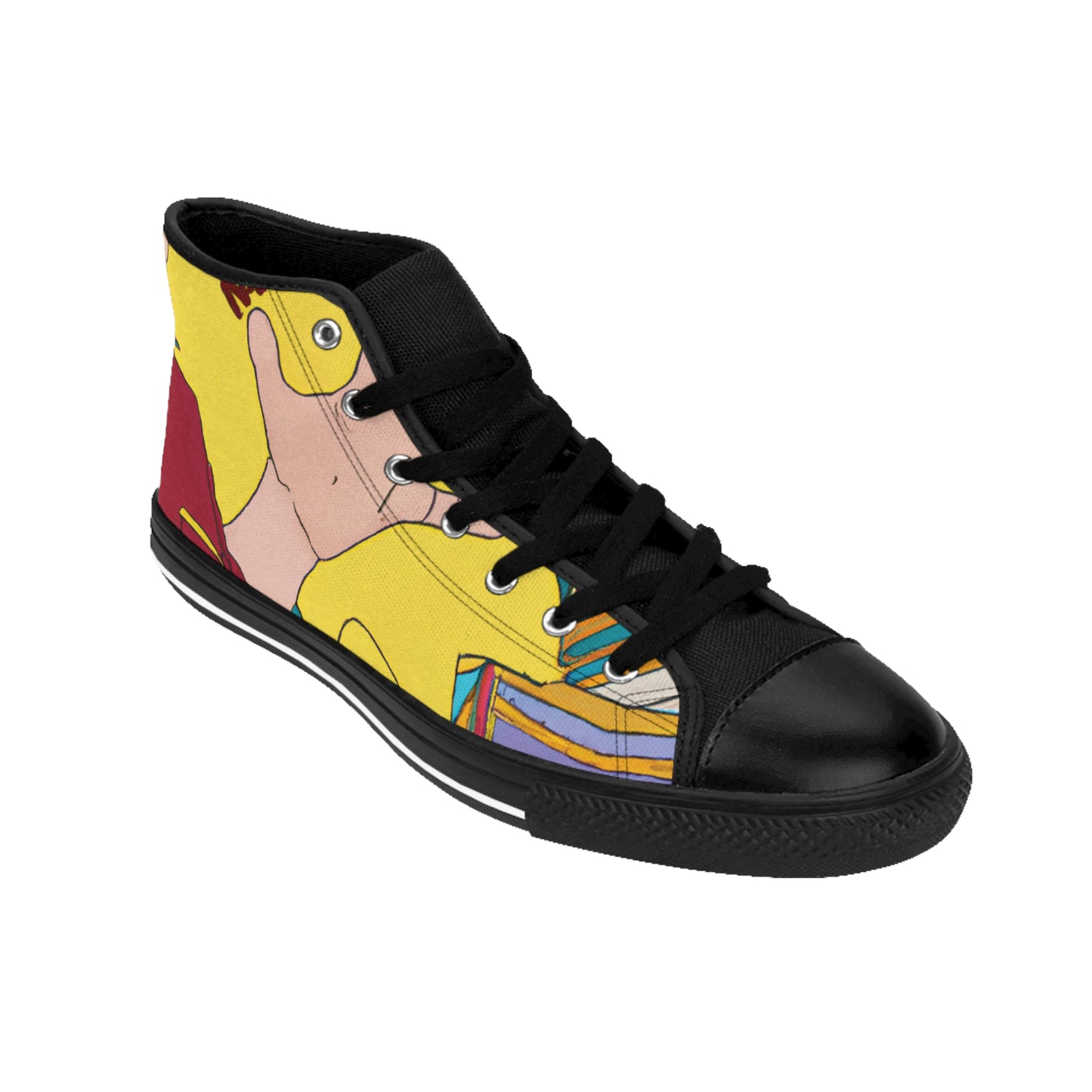 .

Bertrada of Bologna - Comic Book Hi Tops