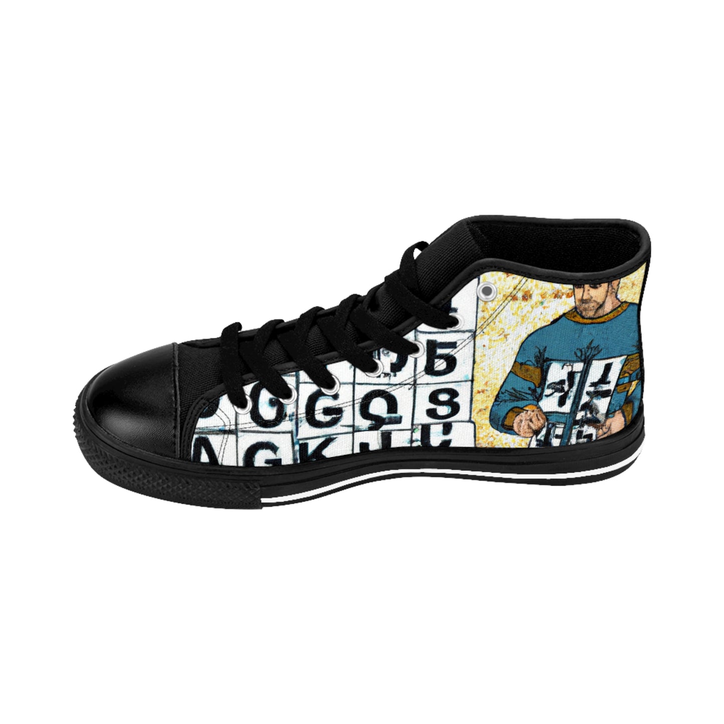 .

Sir Percy Sneedlefoot - Comic Book Hi Tops