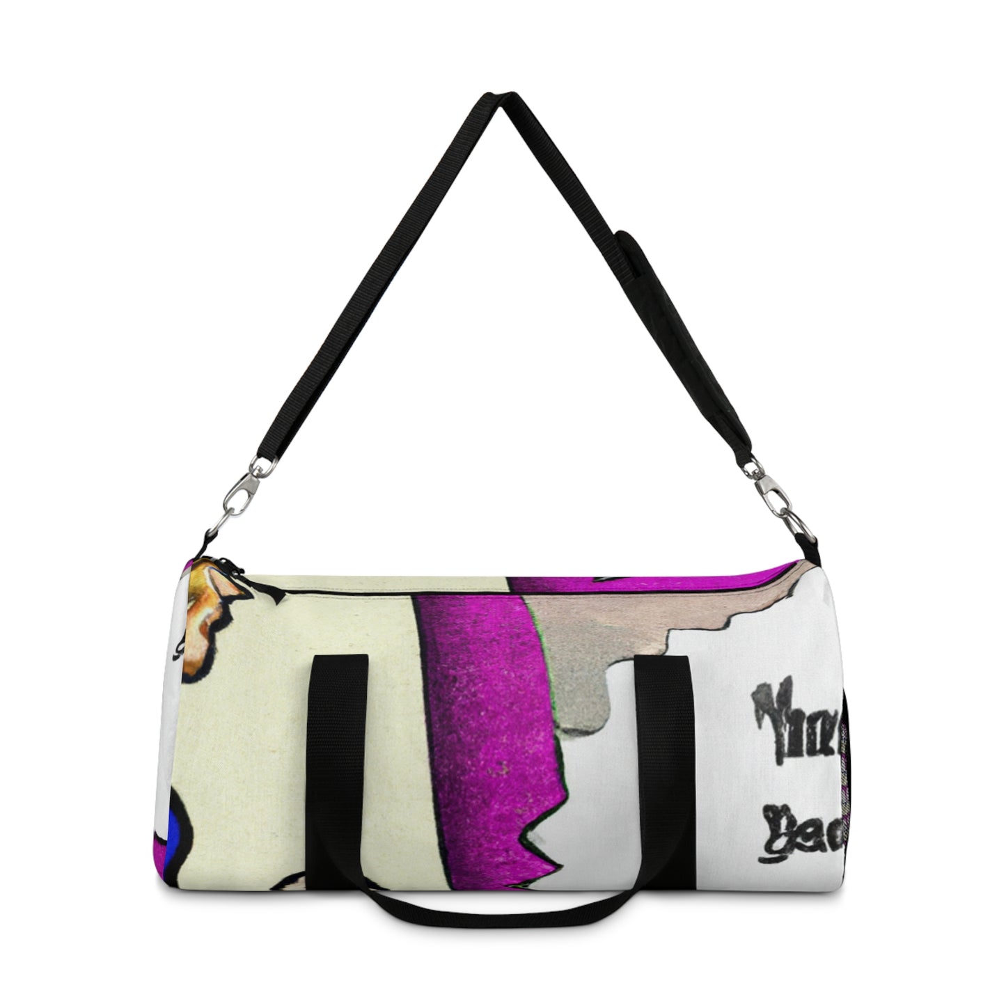 Herbertia Hautebags - Comic Book Duffel Bag