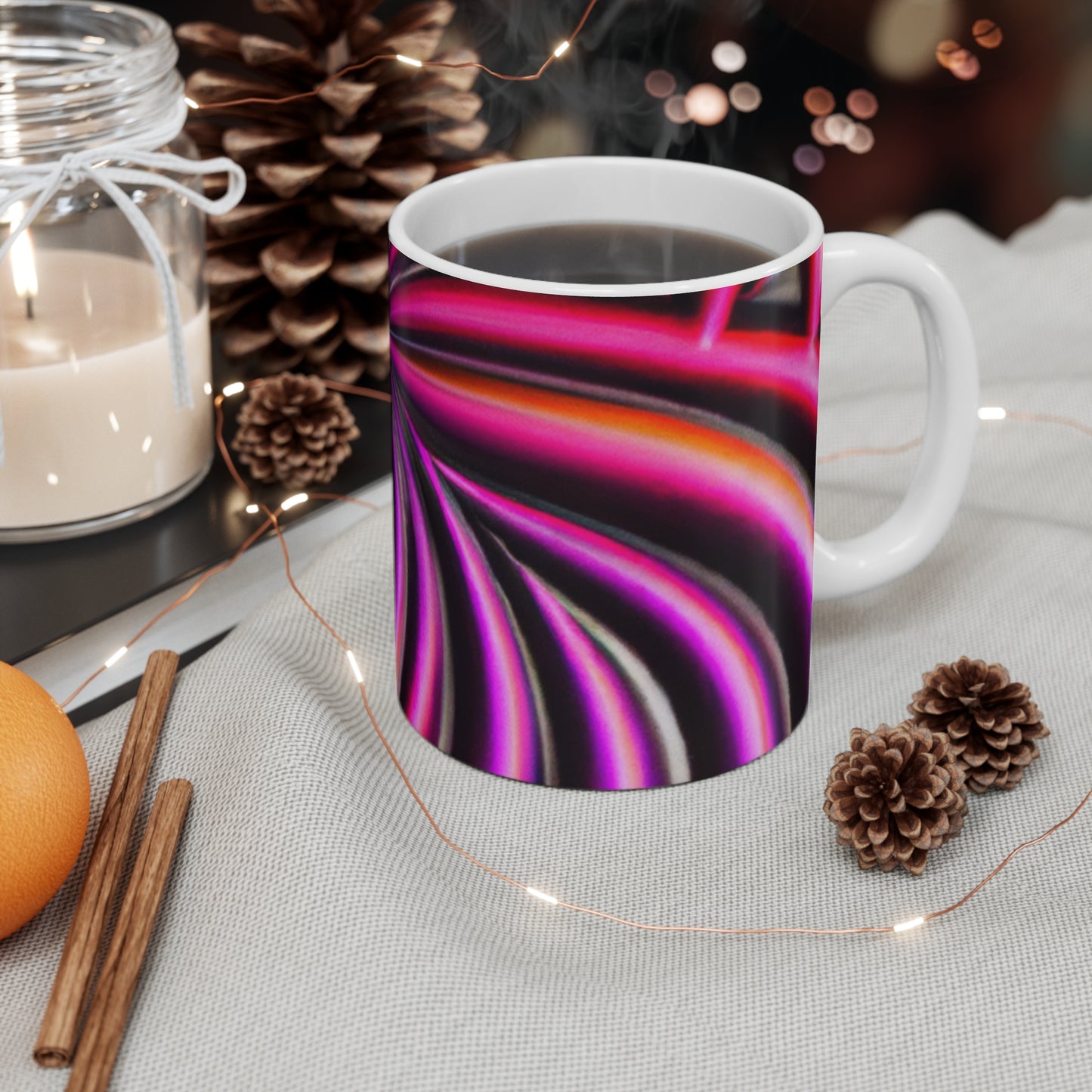 Dawn's Drip-O-Matic Coffee - Psychedelic Coffee Cup Mug 11 Ounce