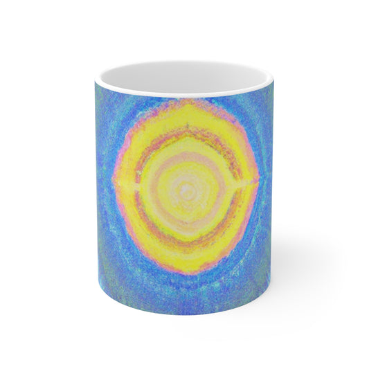 .

Edith's Elite Espresso - Psychedelic Coffee Cup Mug 11 Ounce