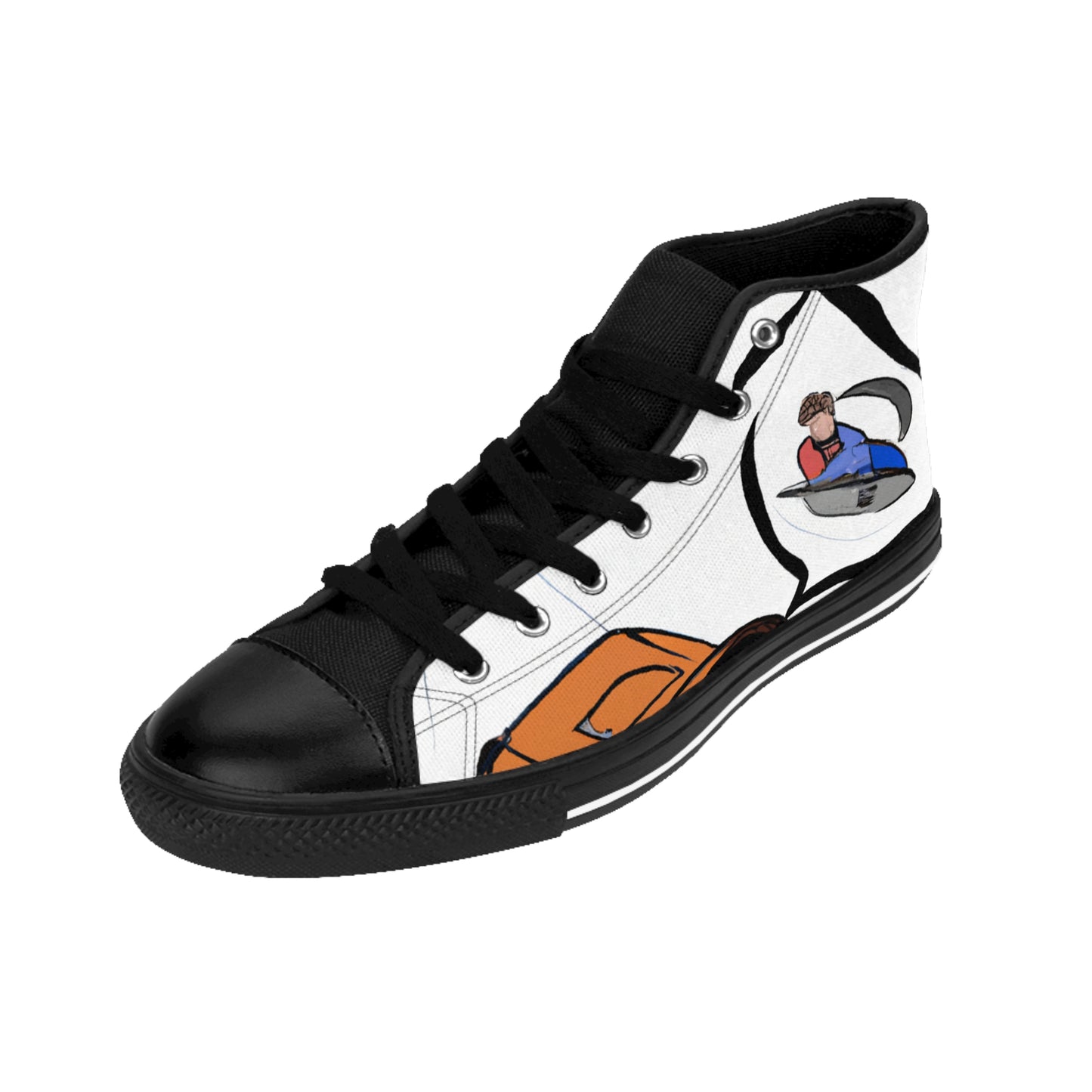 Sir Wilmiod FootFashions - Comic Book Hi Tops