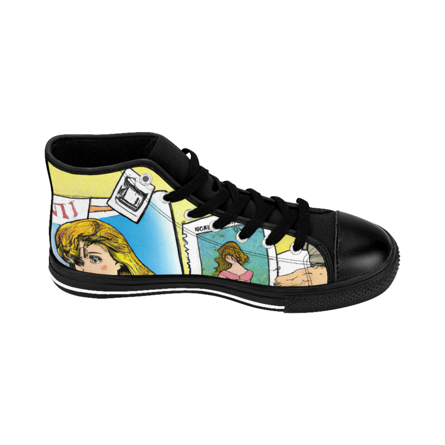 Avelina da Ferrara - Comic Book Hi Tops