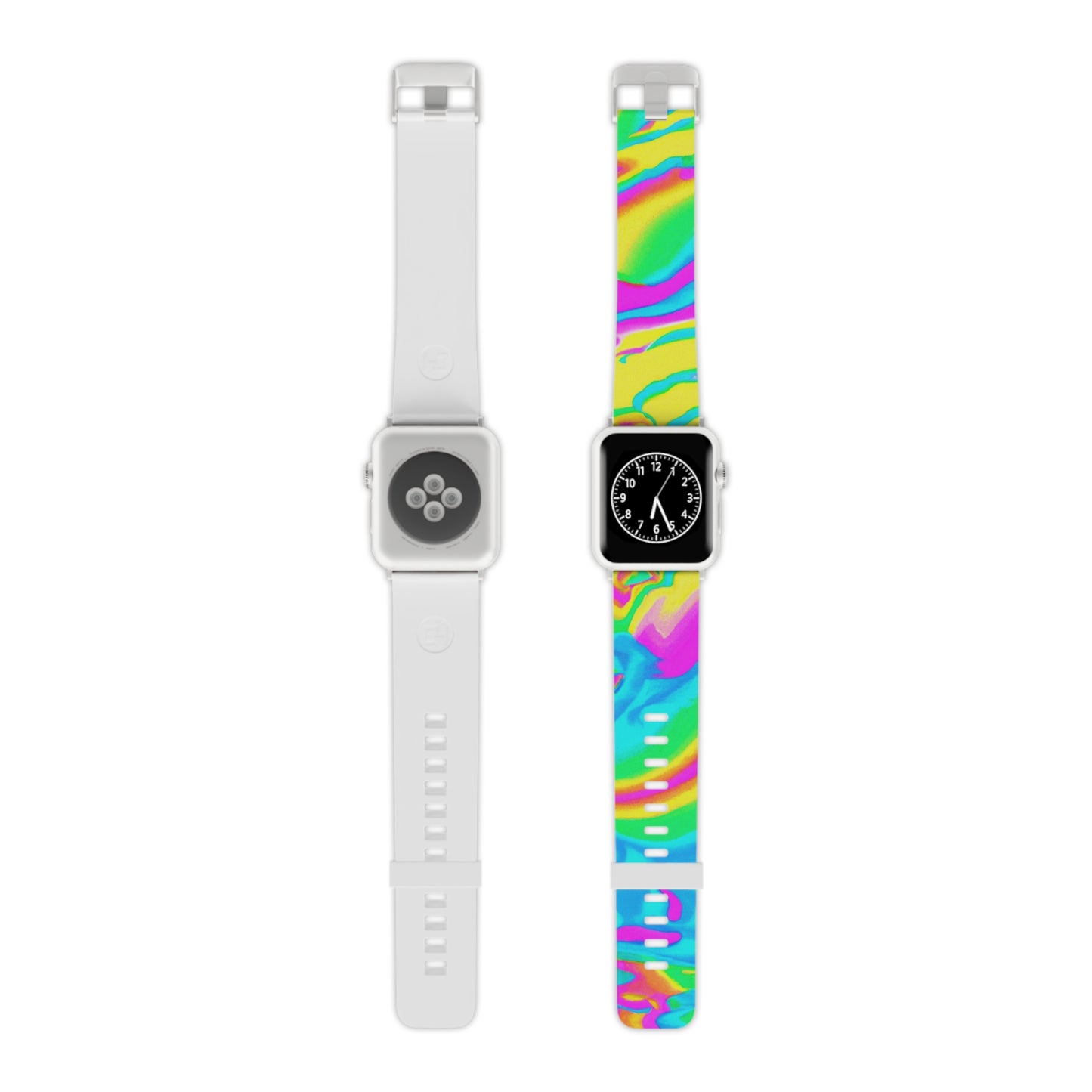 Odessa Lacey - Trippy Hippy Boho Psychedelic Apple Wrist Watch Band