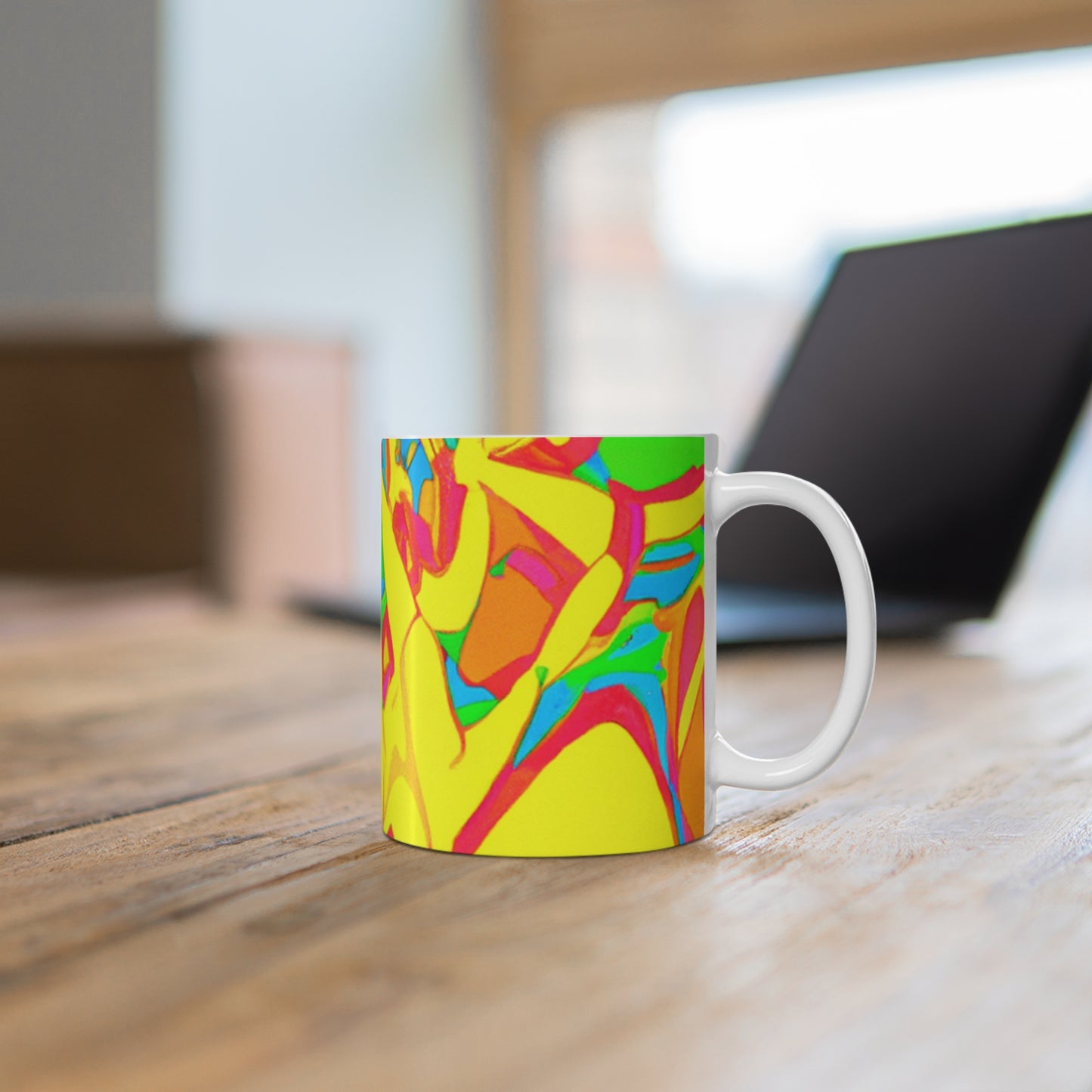 Maxwell's Roast - Psychedelic Coffee Cup Mug 11 Ounce