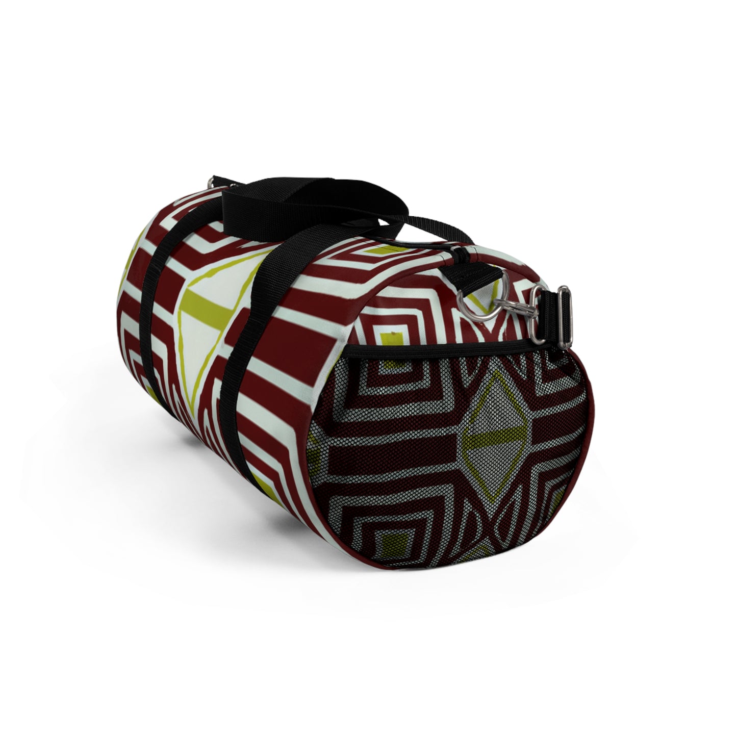 Antonio Vallejo - Geometric Pattern Duffel Travel Gym Luggage Bag