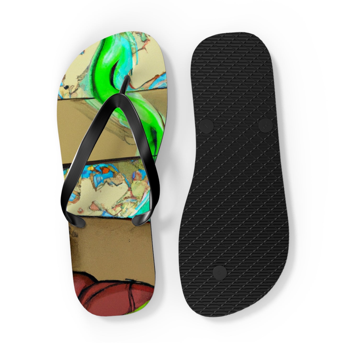 Skylord Supreme - Comics Collector Flip Flop Beach Sandals