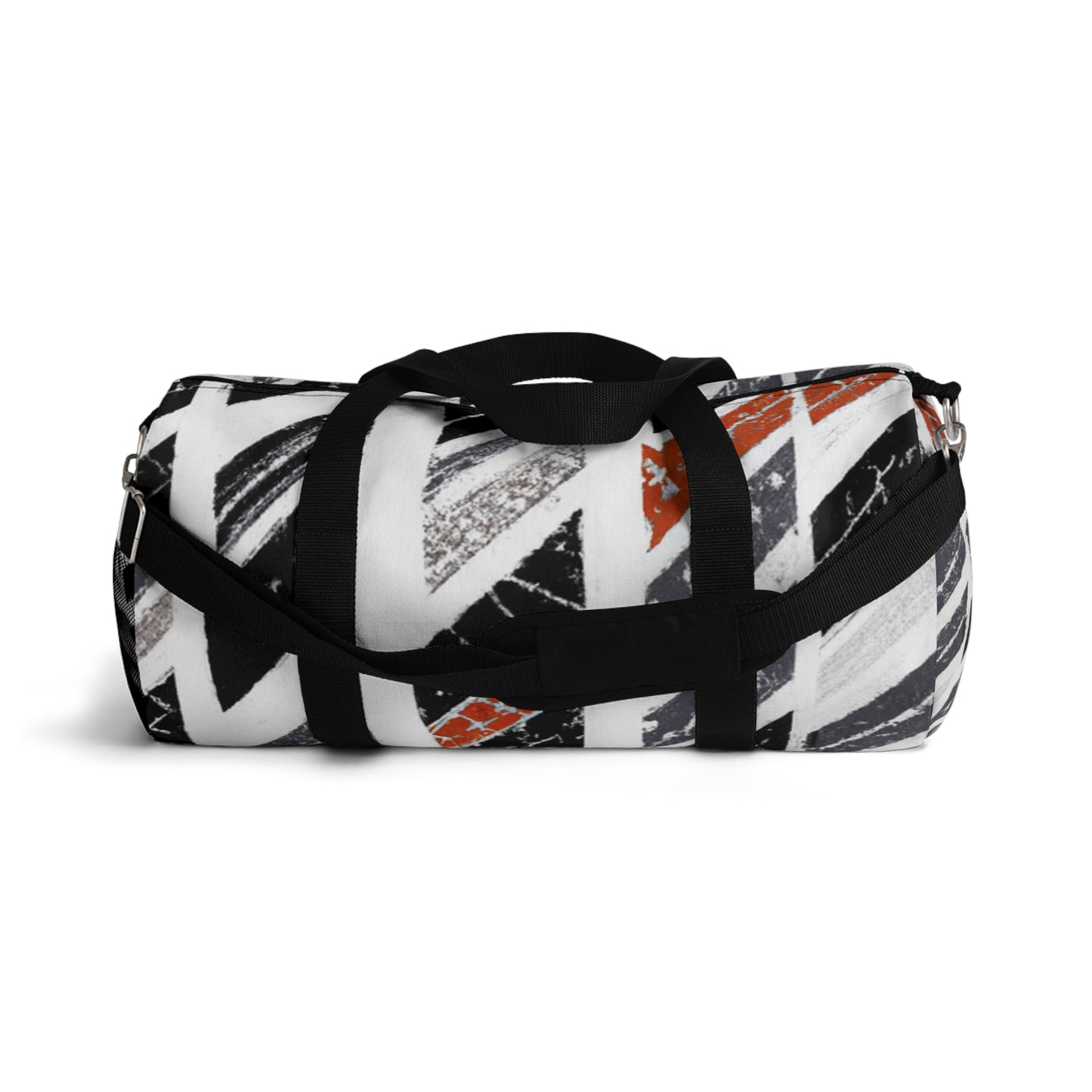 Clara Bertrand-Fourier - Geometric Pattern Duffel Travel Gym Luggage Bag